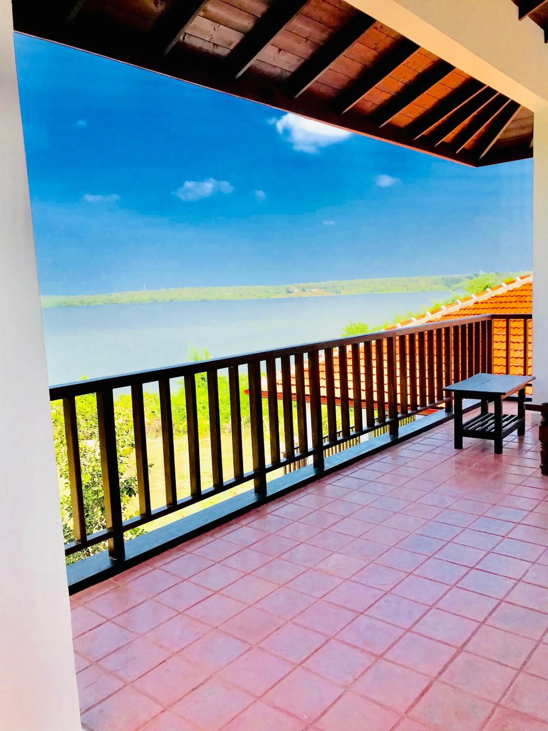 Balcony/Terrace in Ashansa Lagoon Resort