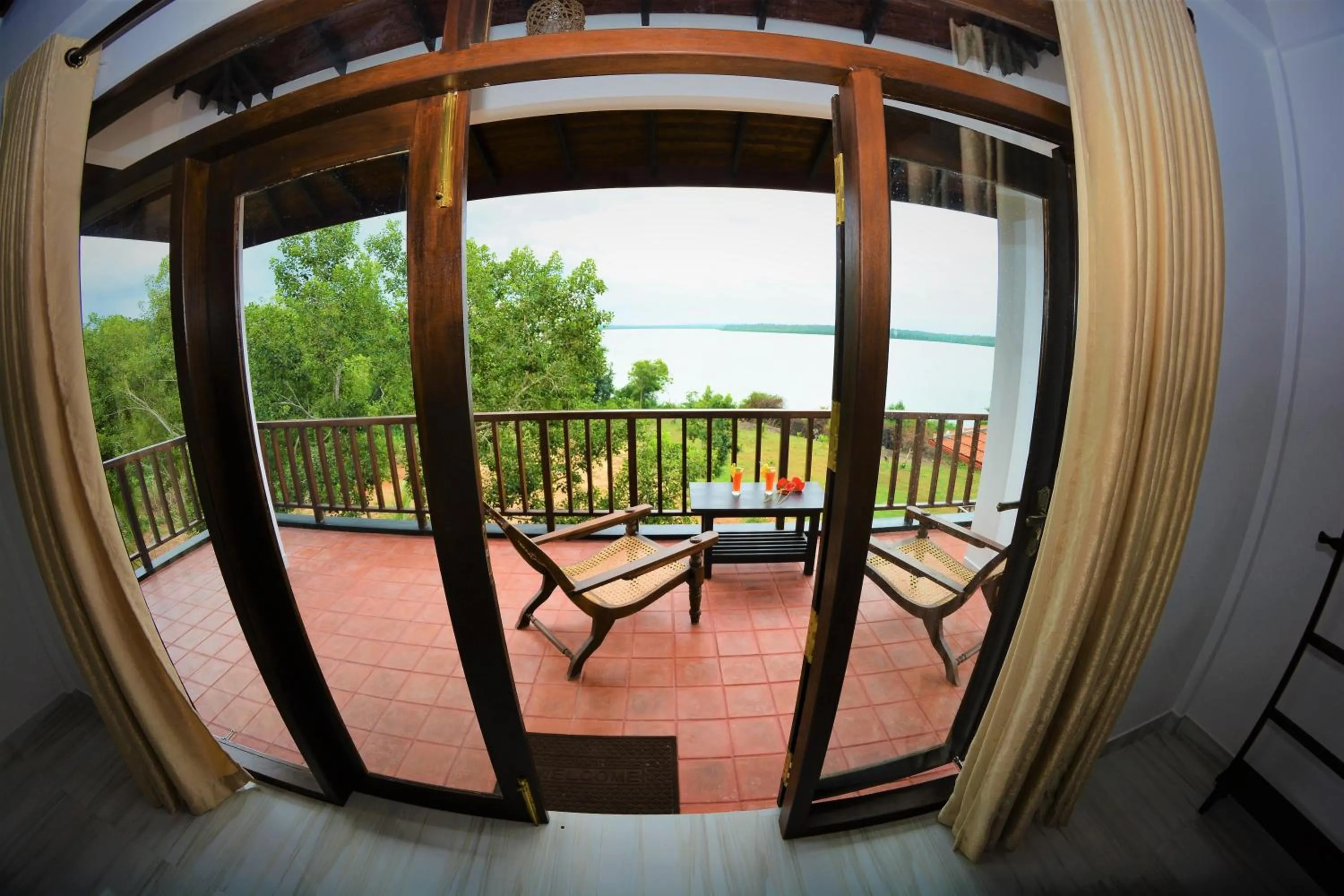 Balcony/Terrace in Ashansa Lagoon Resort