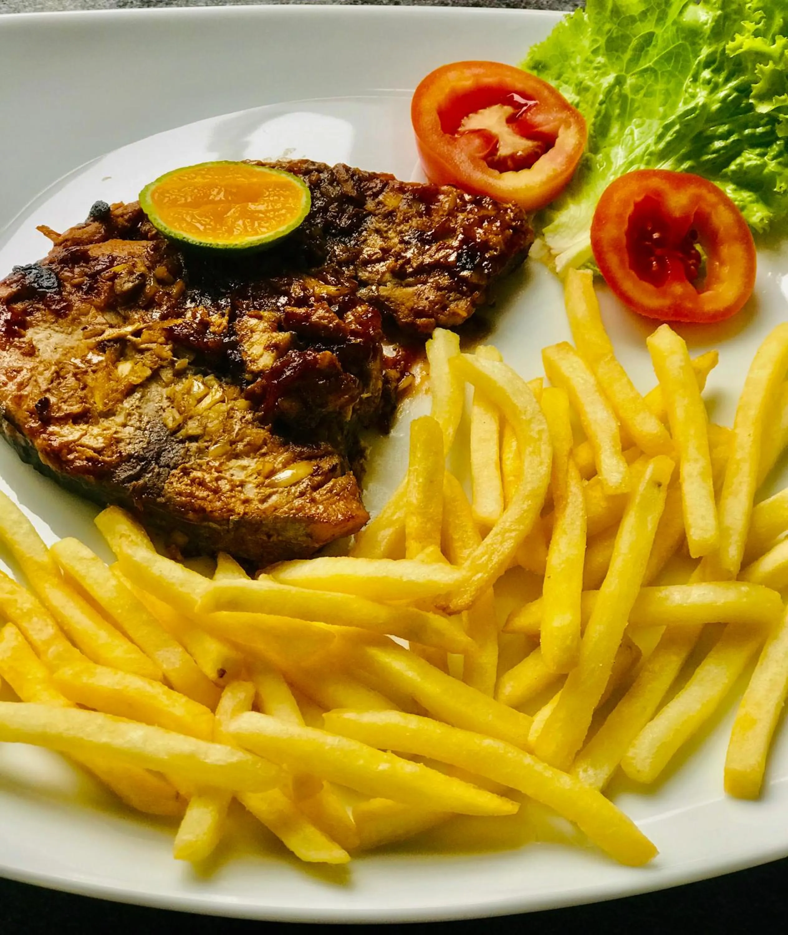 Lunch in Ashansa Lagoon Resort