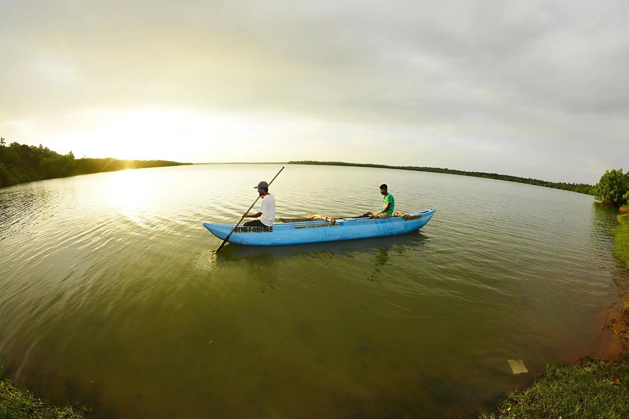 Fishing in Ashansa Lagoon Resort