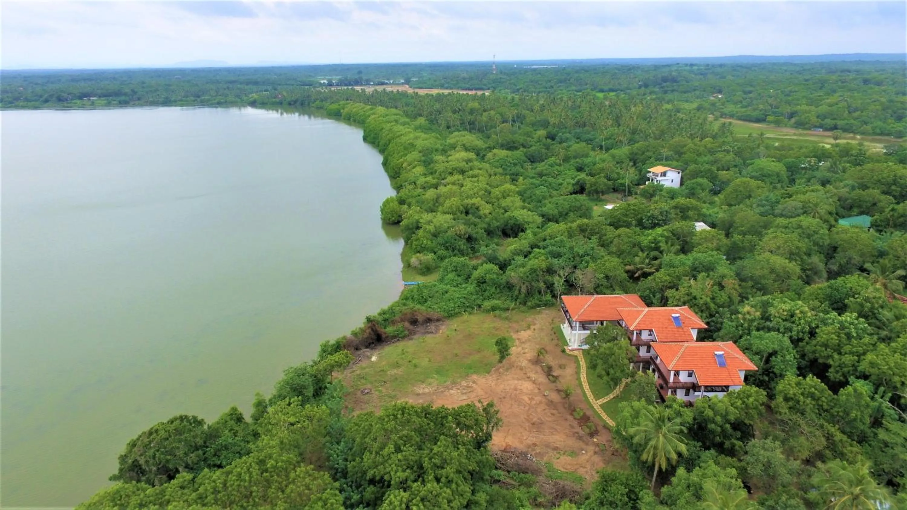 Bird's eye view in Ashansa Lagoon Resort