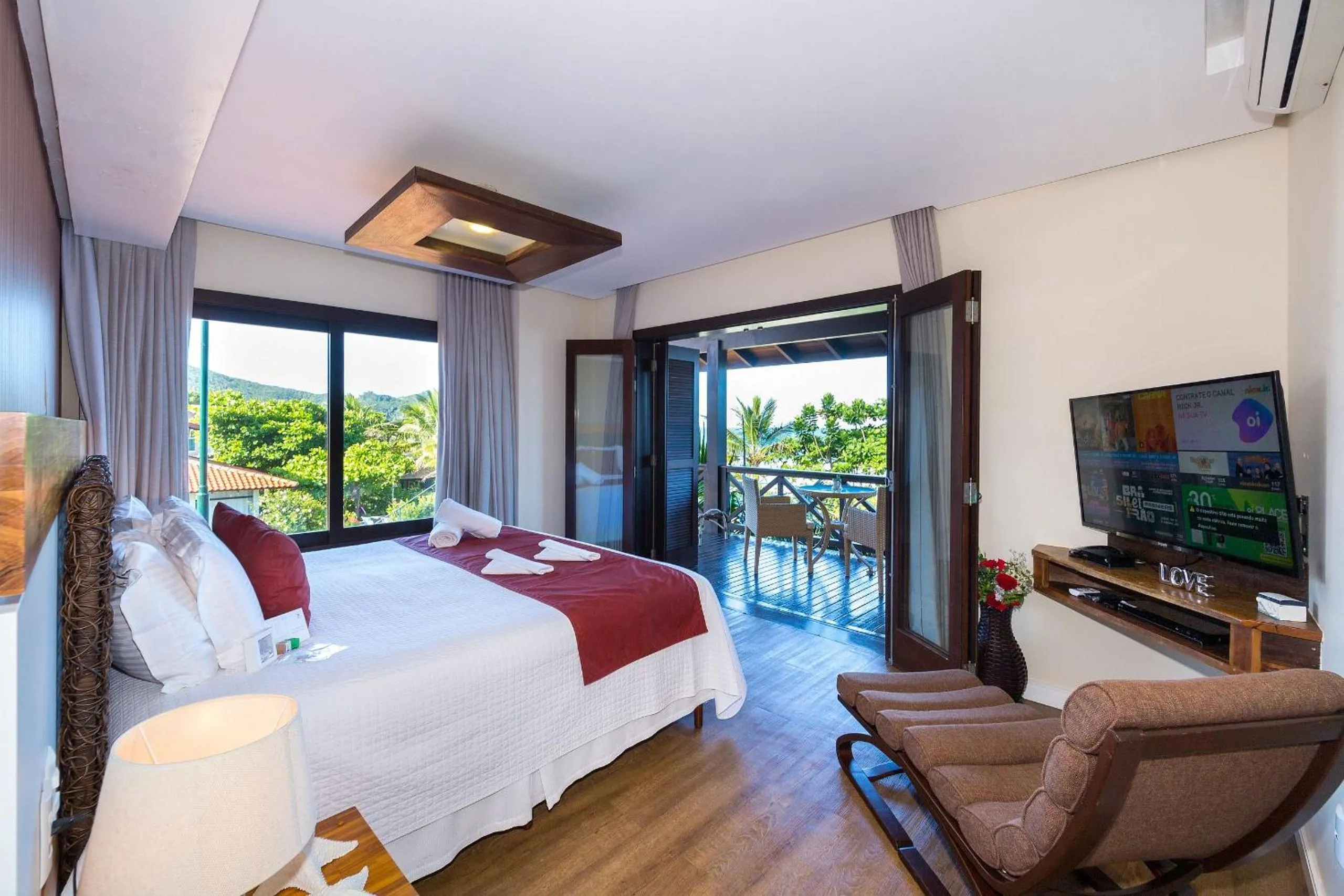 Photo of the whole room, Bed in Hospedaria Refugio das Galés