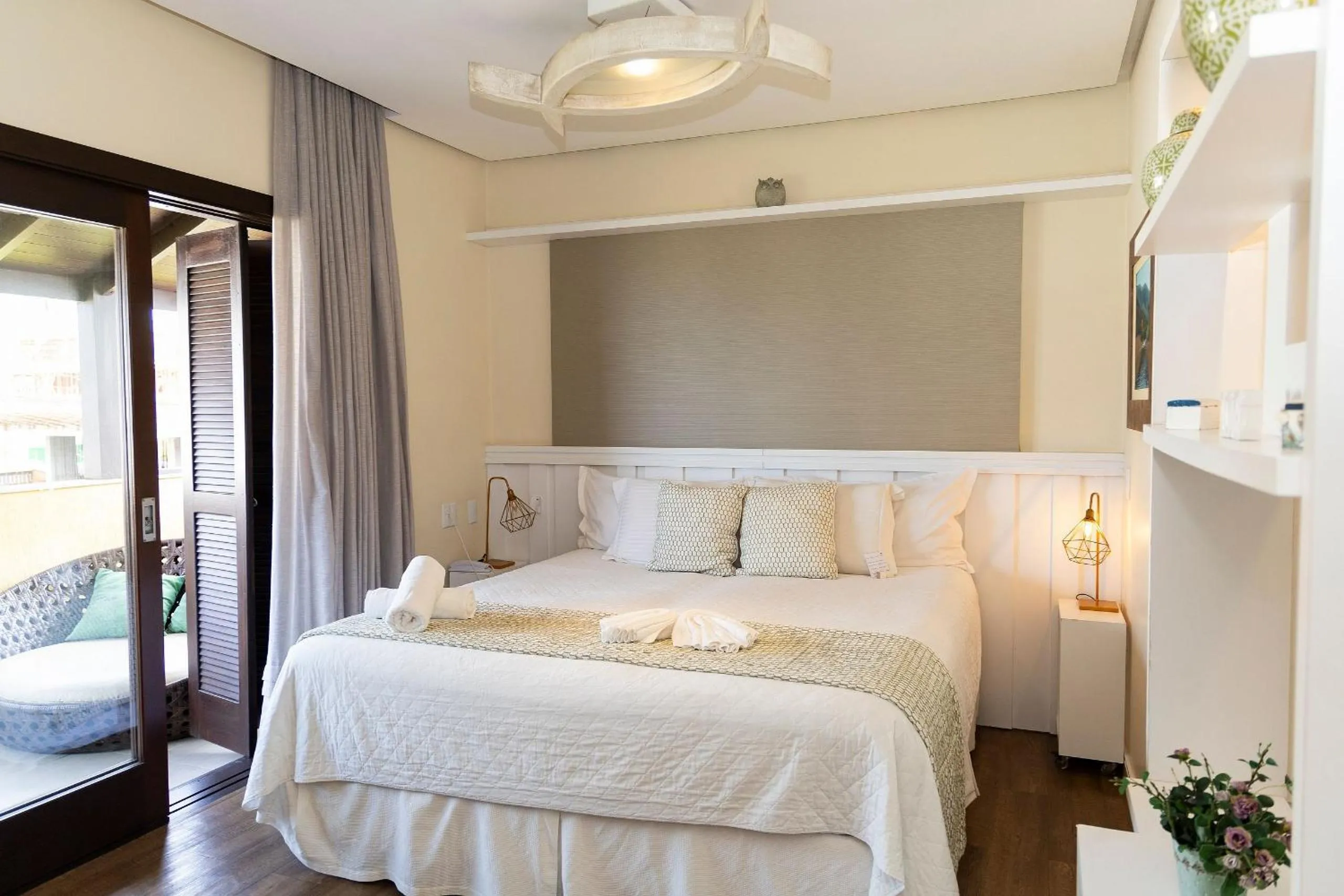 Bed in Hospedaria Refugio das Galés