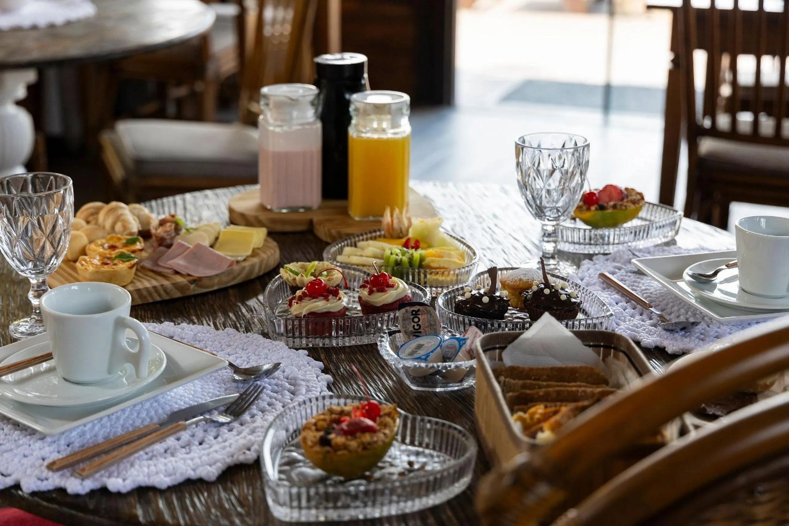 Food in Hospedaria Refugio das Galés