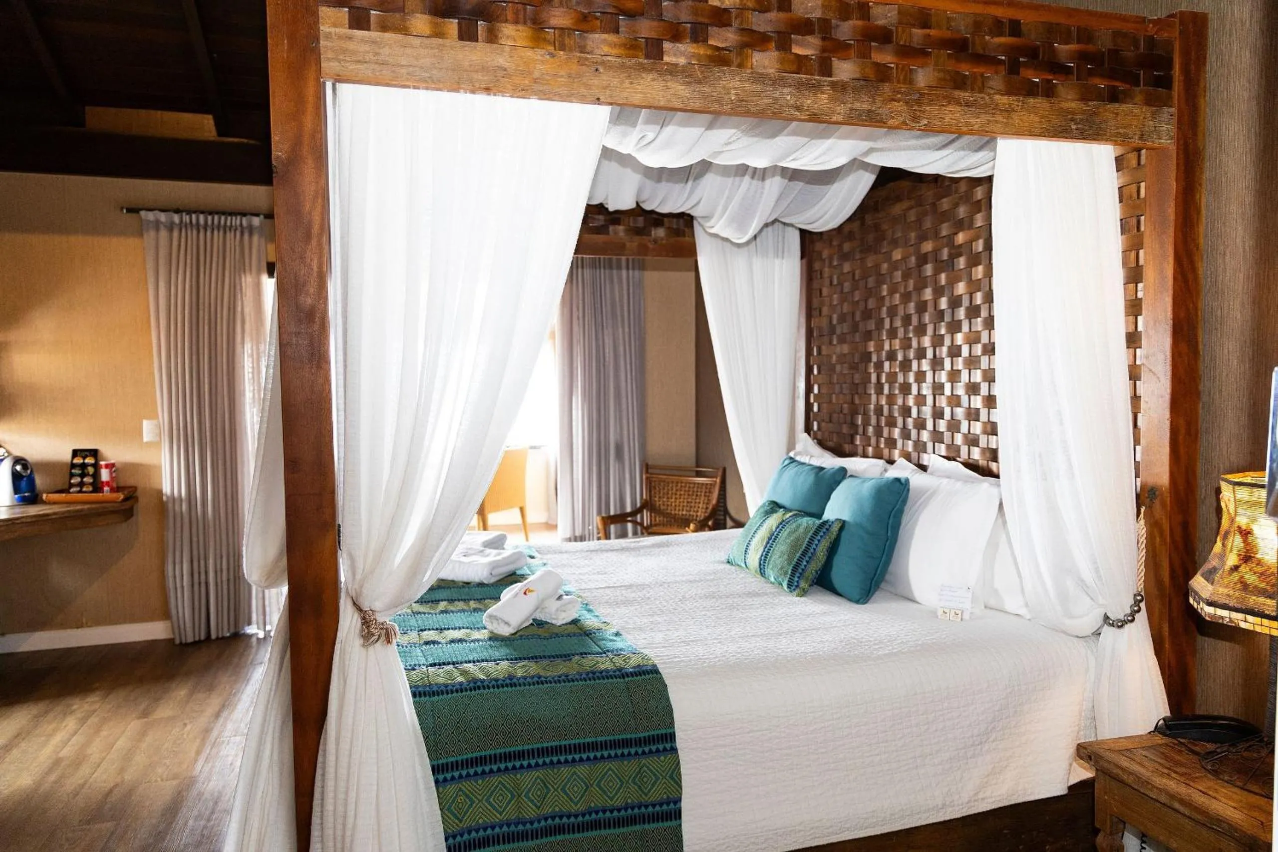 Bed in Hospedaria Refugio das Galés