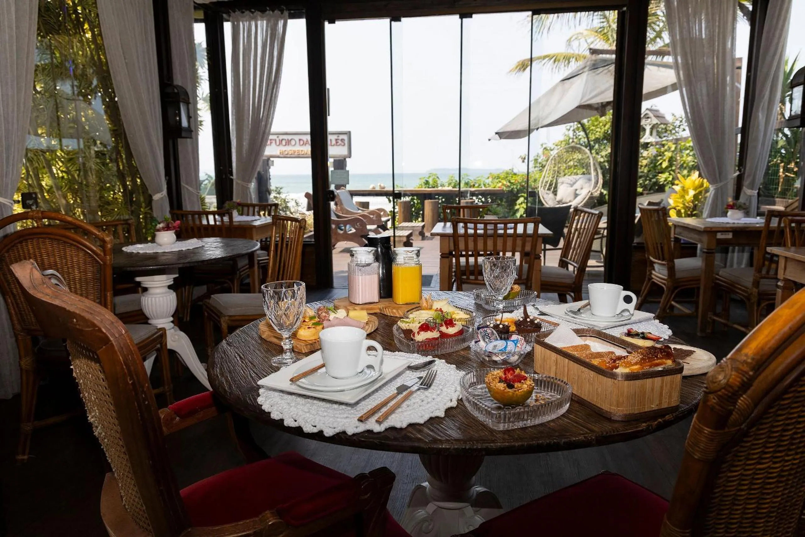 Food in Hospedaria Refugio das Galés