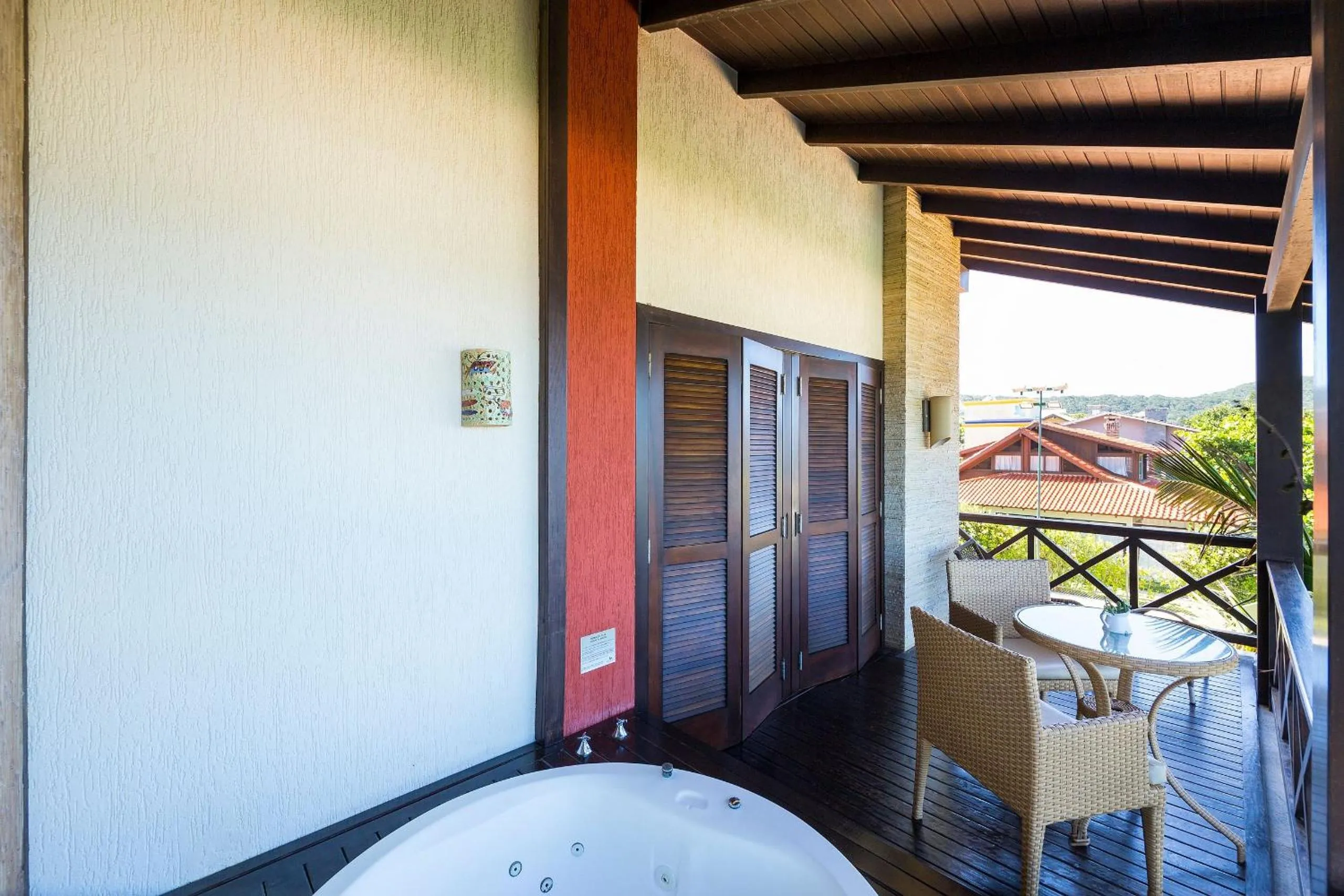 Balcony/Terrace in Hospedaria Refugio das Galés