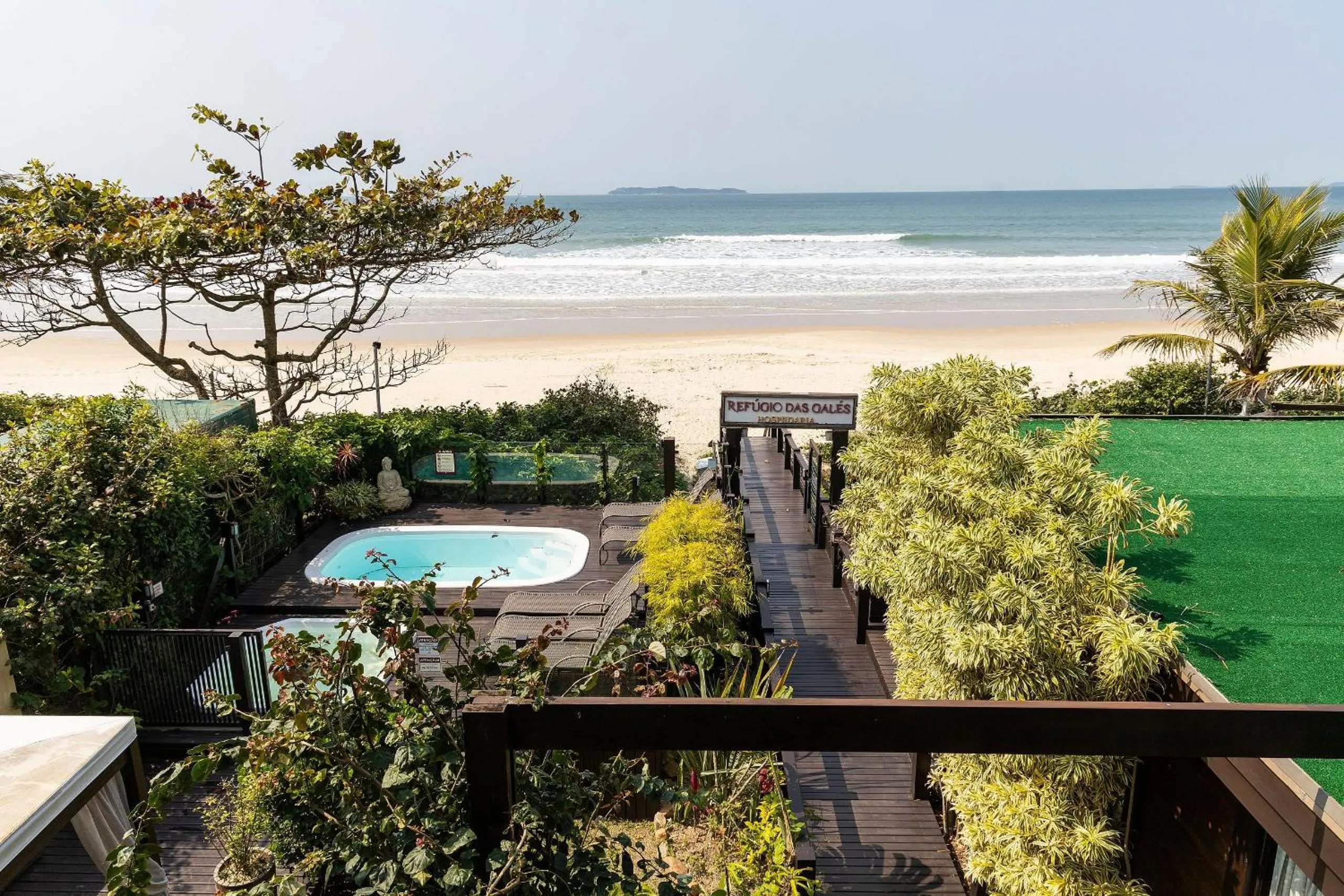 Day in Hospedaria Refugio das Galés