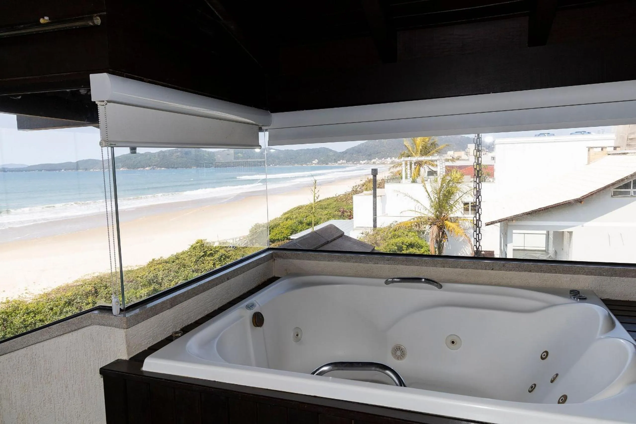 Hot Tub in Hospedaria Refugio das Galés