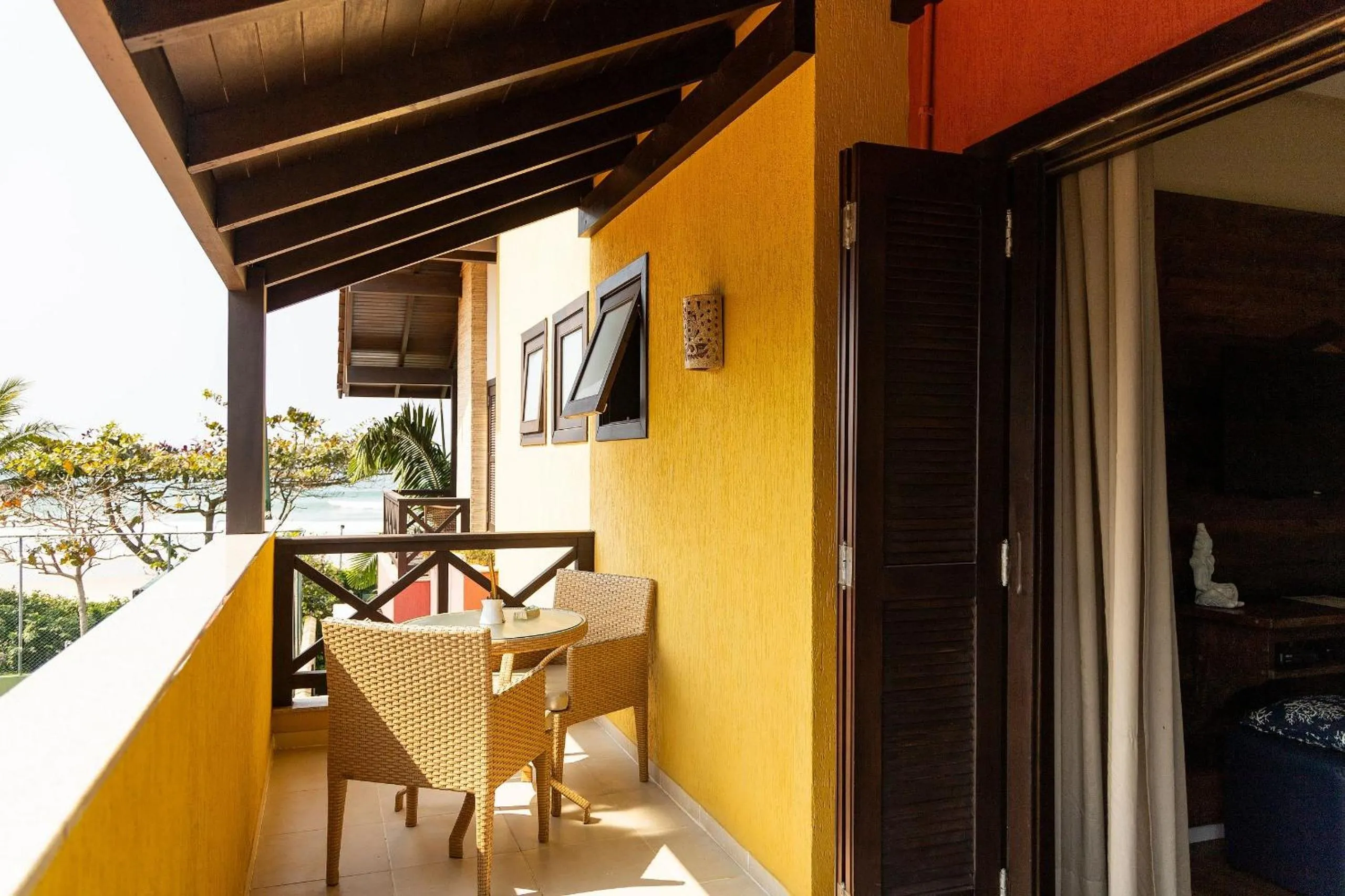 Balcony/Terrace in Hospedaria Refugio das Galés