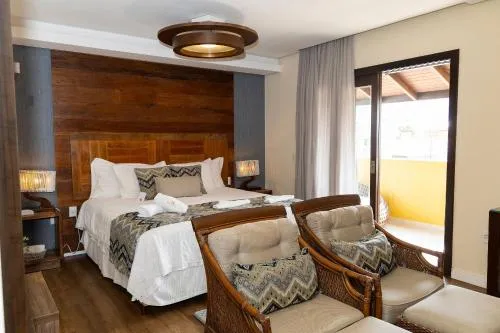 Bed in Hospedaria Refugio das Galés