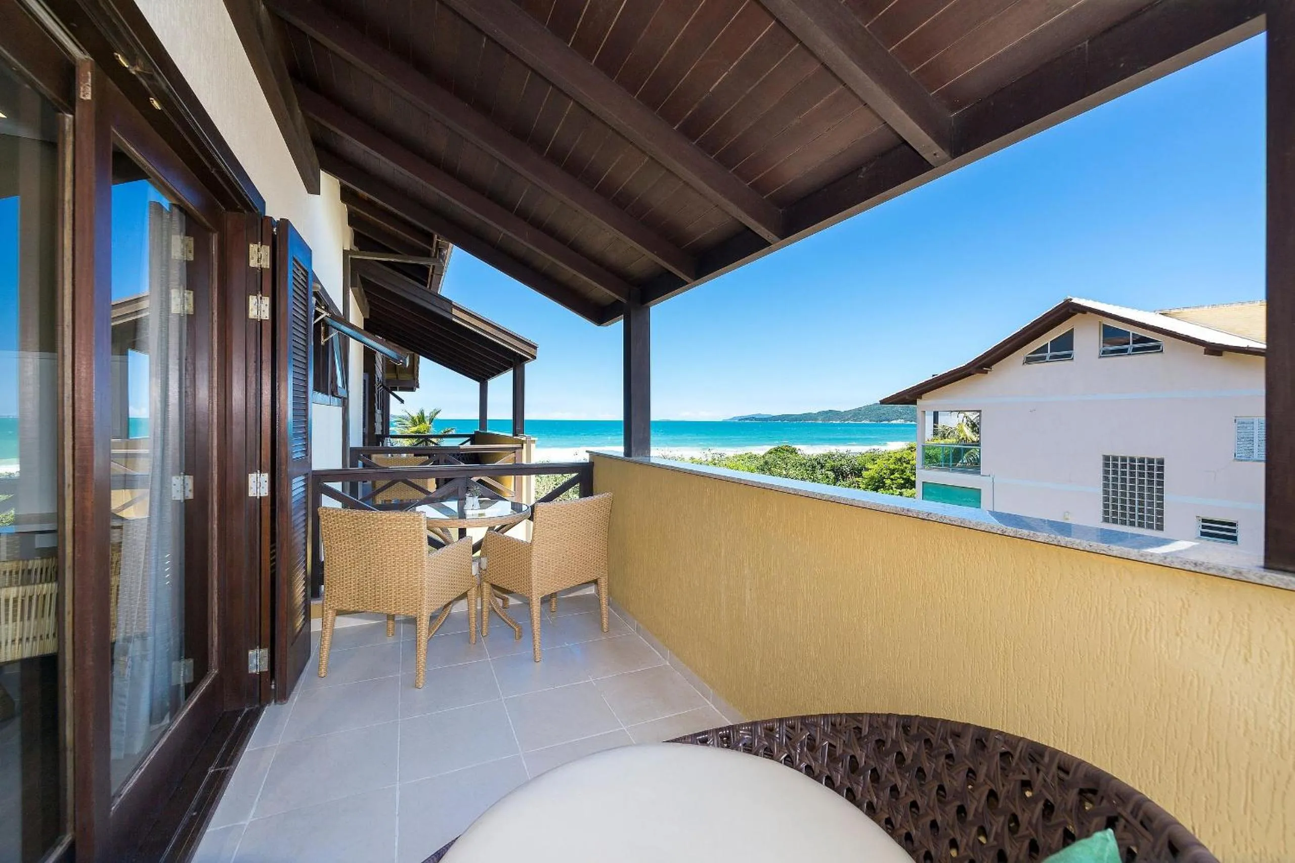 Balcony/Terrace in Hospedaria Refugio das Galés