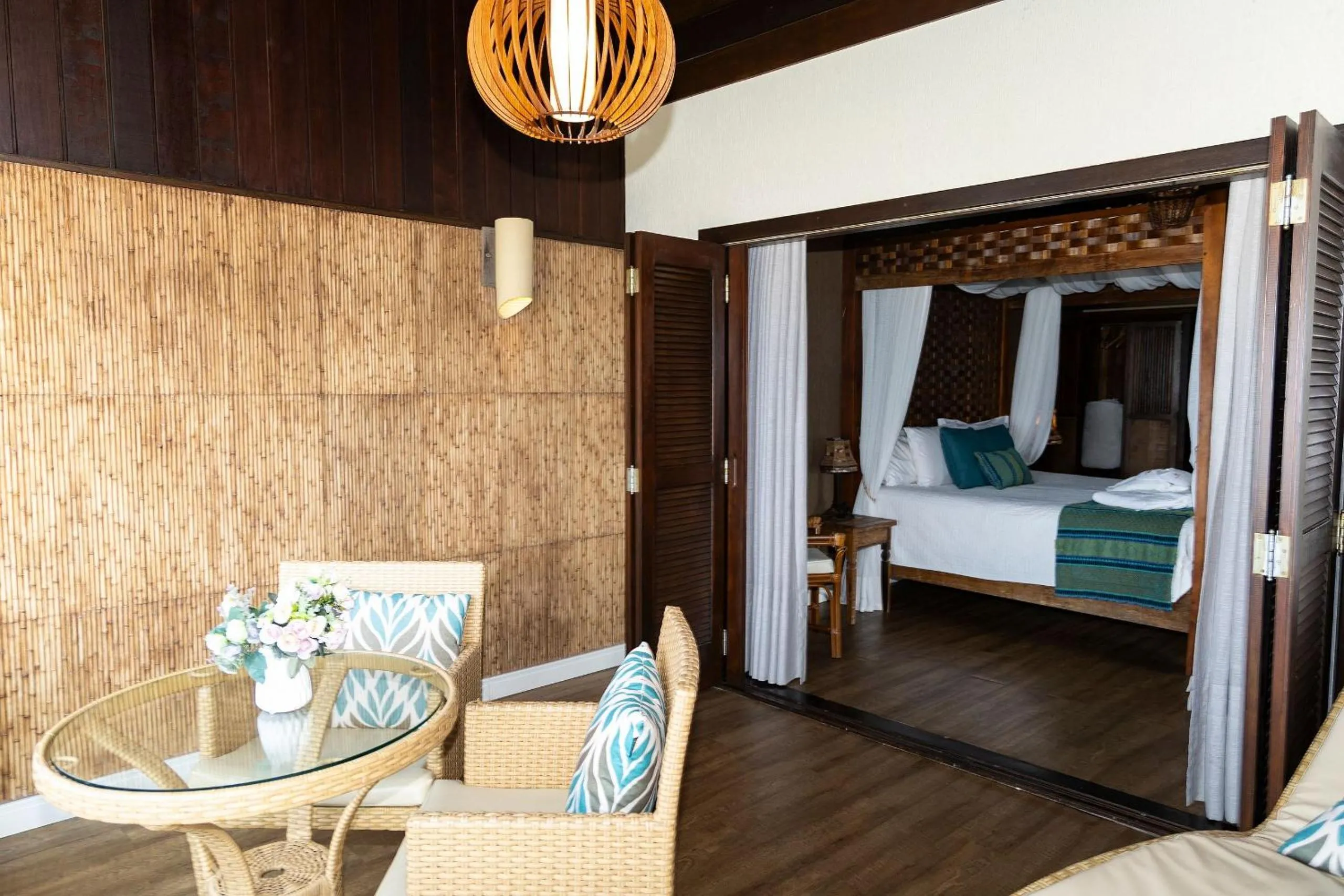 Photo of the whole room, Bed in Hospedaria Refugio das Galés