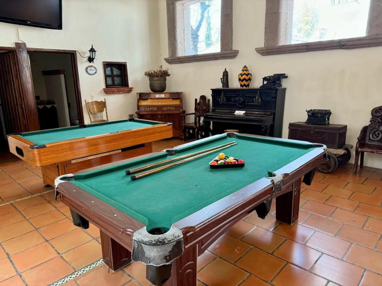 Game Room in Hotel Ex Hacienda La Pitaya Querétaro