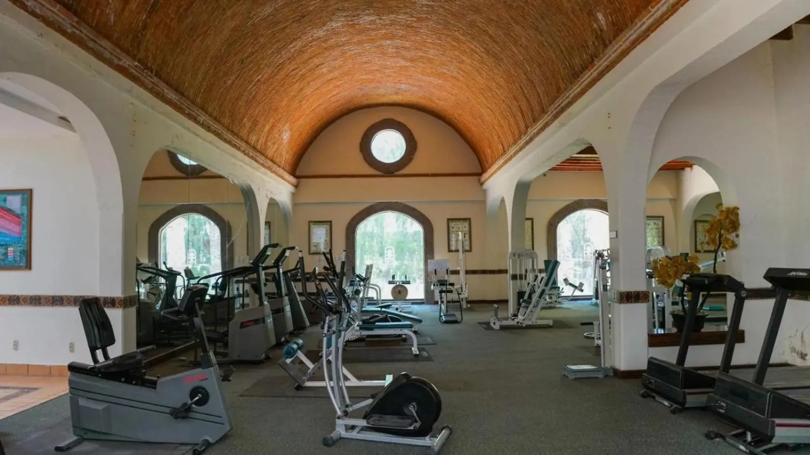 Fitness centre/facilities in Hotel Ex Hacienda La Pitaya Querétaro