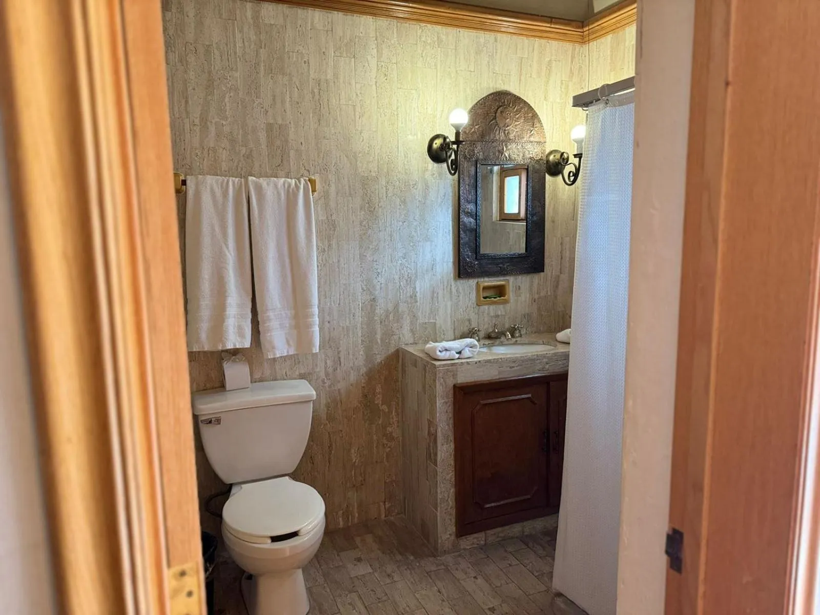 Shower in Hotel Ex Hacienda La Pitaya Querétaro