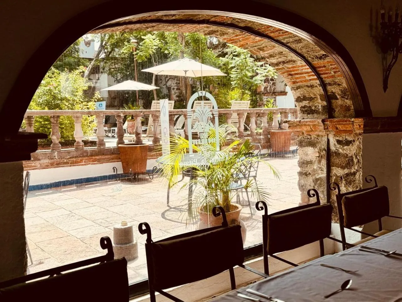 Restaurant/places to eat in Hotel Ex Hacienda La Pitaya Querétaro