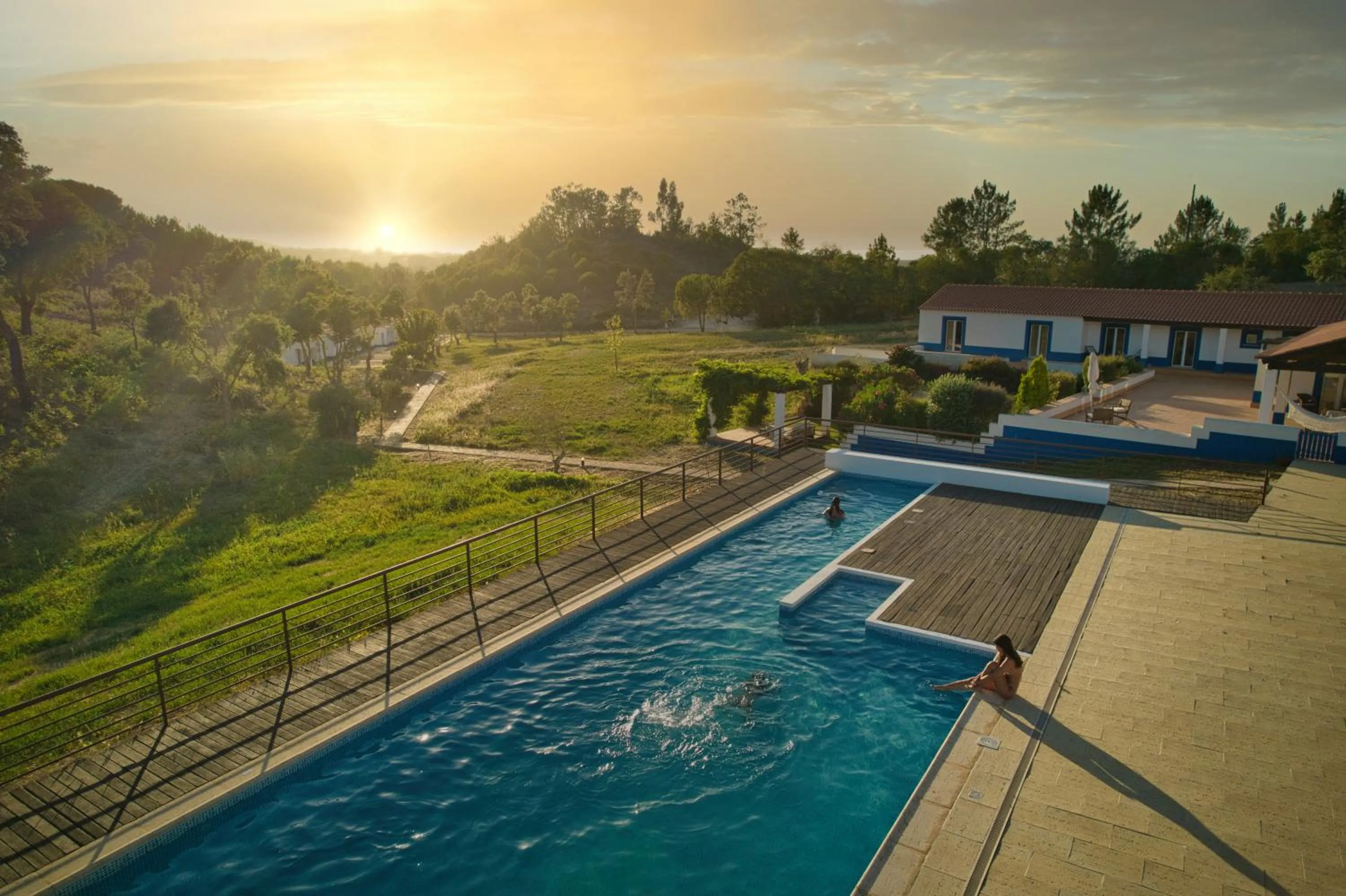 Pool view in Vale da Cassiopeia
