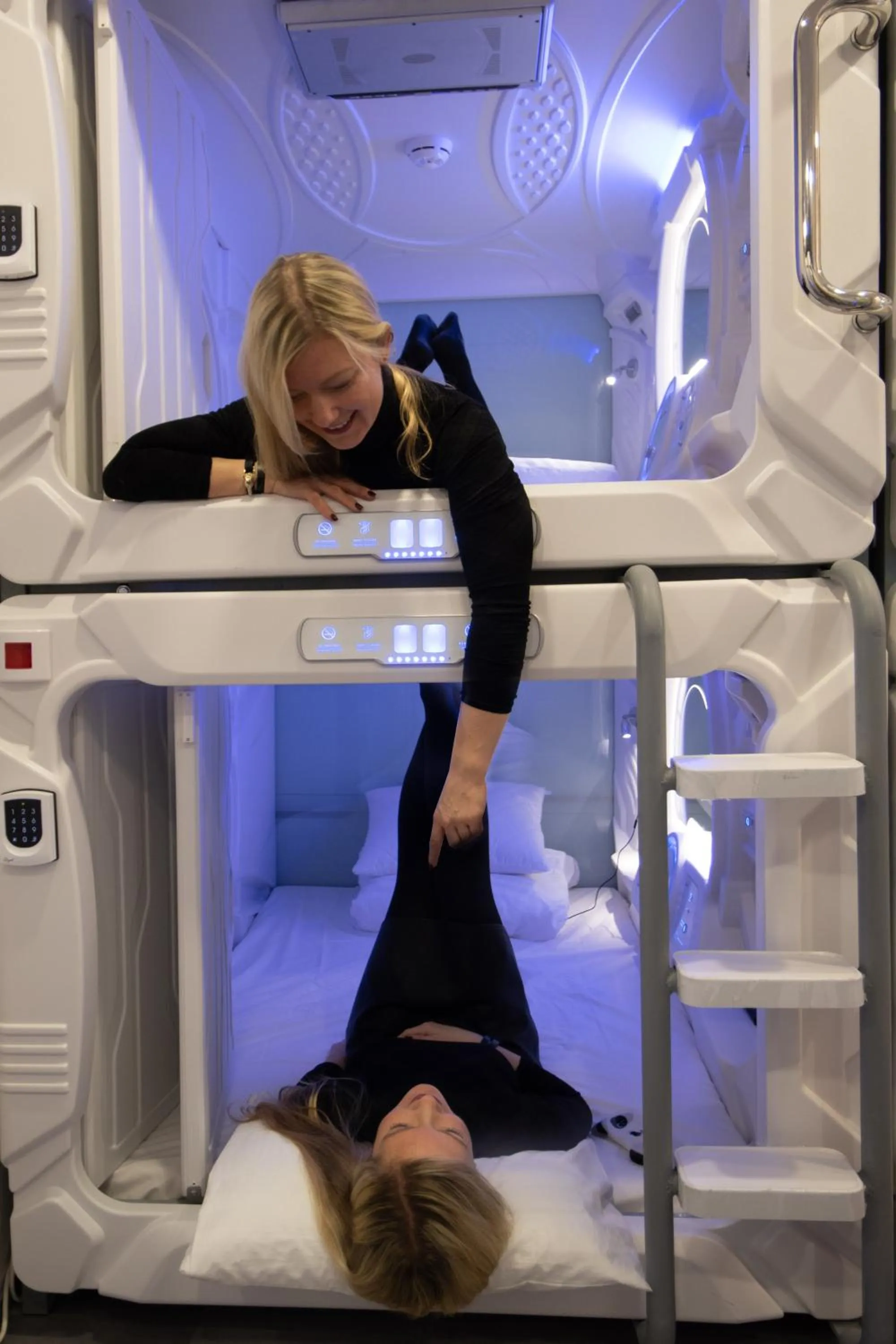 People, Bed in Capsule Hostels Tallinn