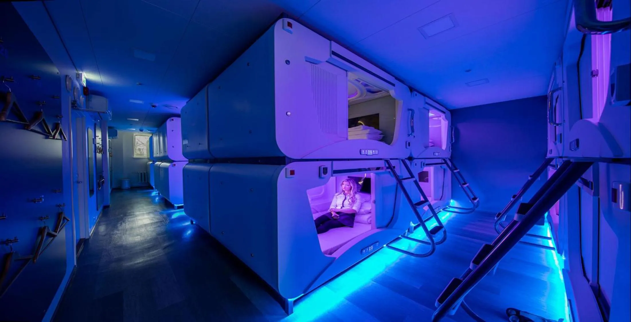 bunk bed in Capsule Hostels Tallinn