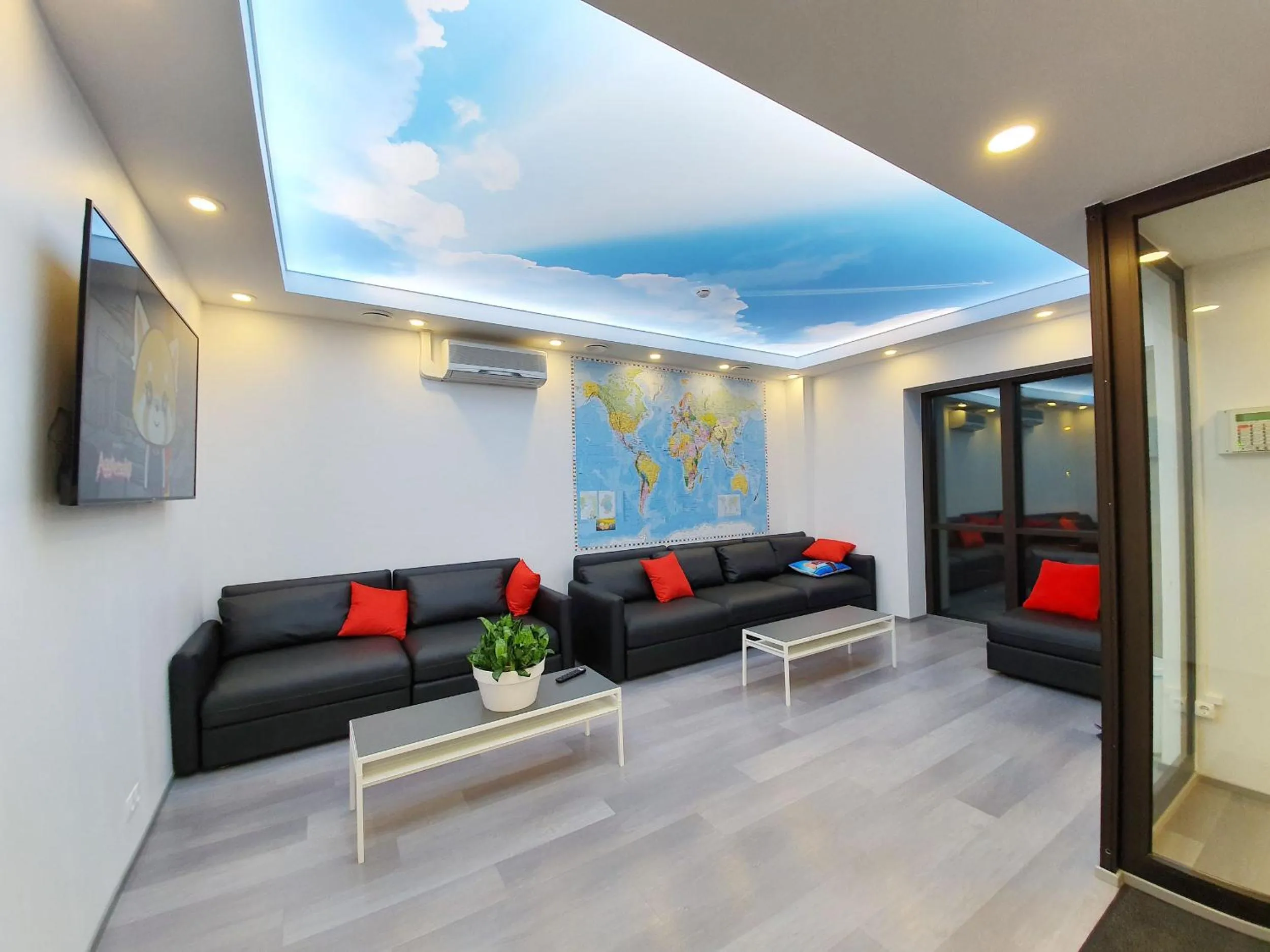 Living room in Capsule Hostels Tallinn