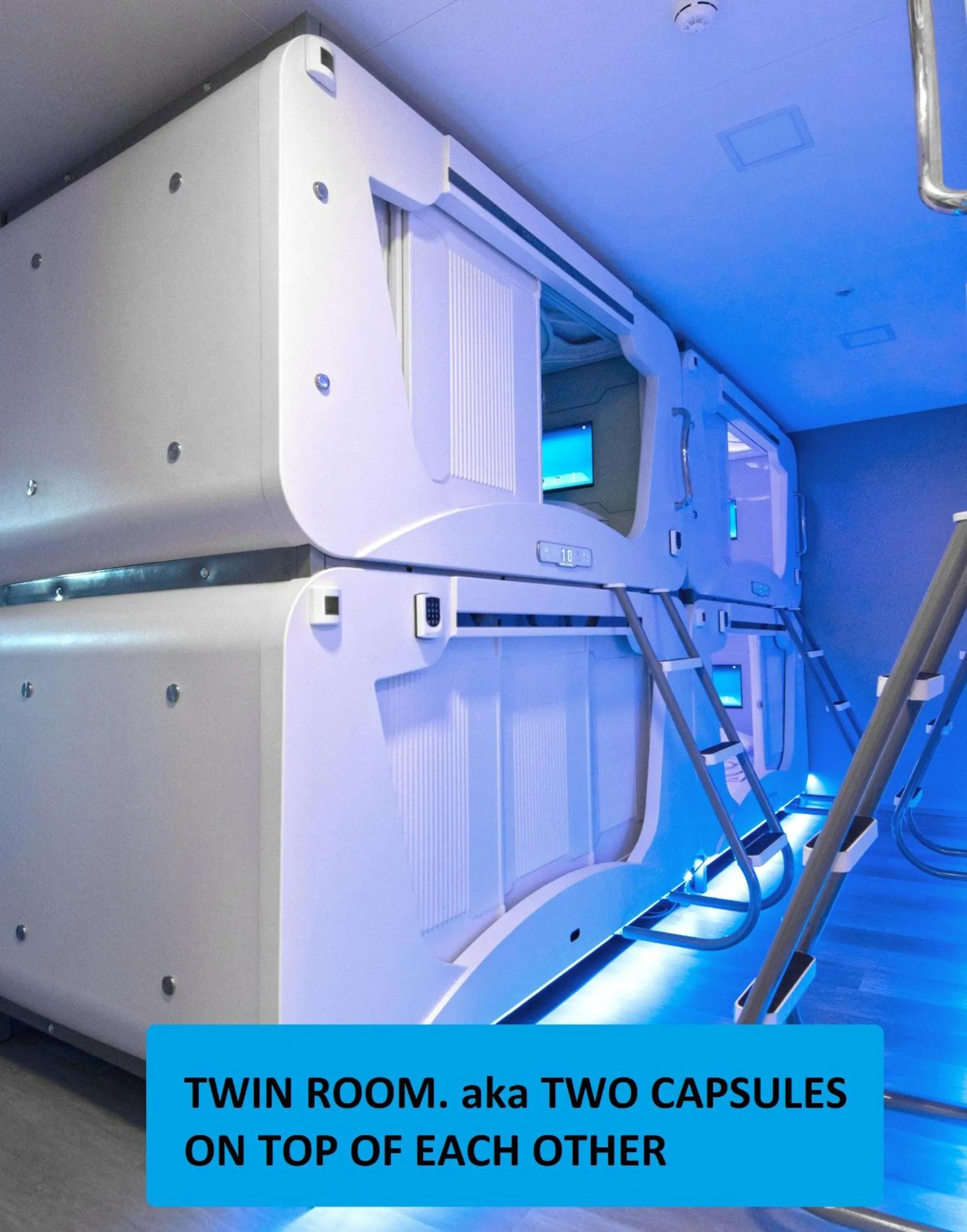 bunk bed in Capsule Hostels Tallinn