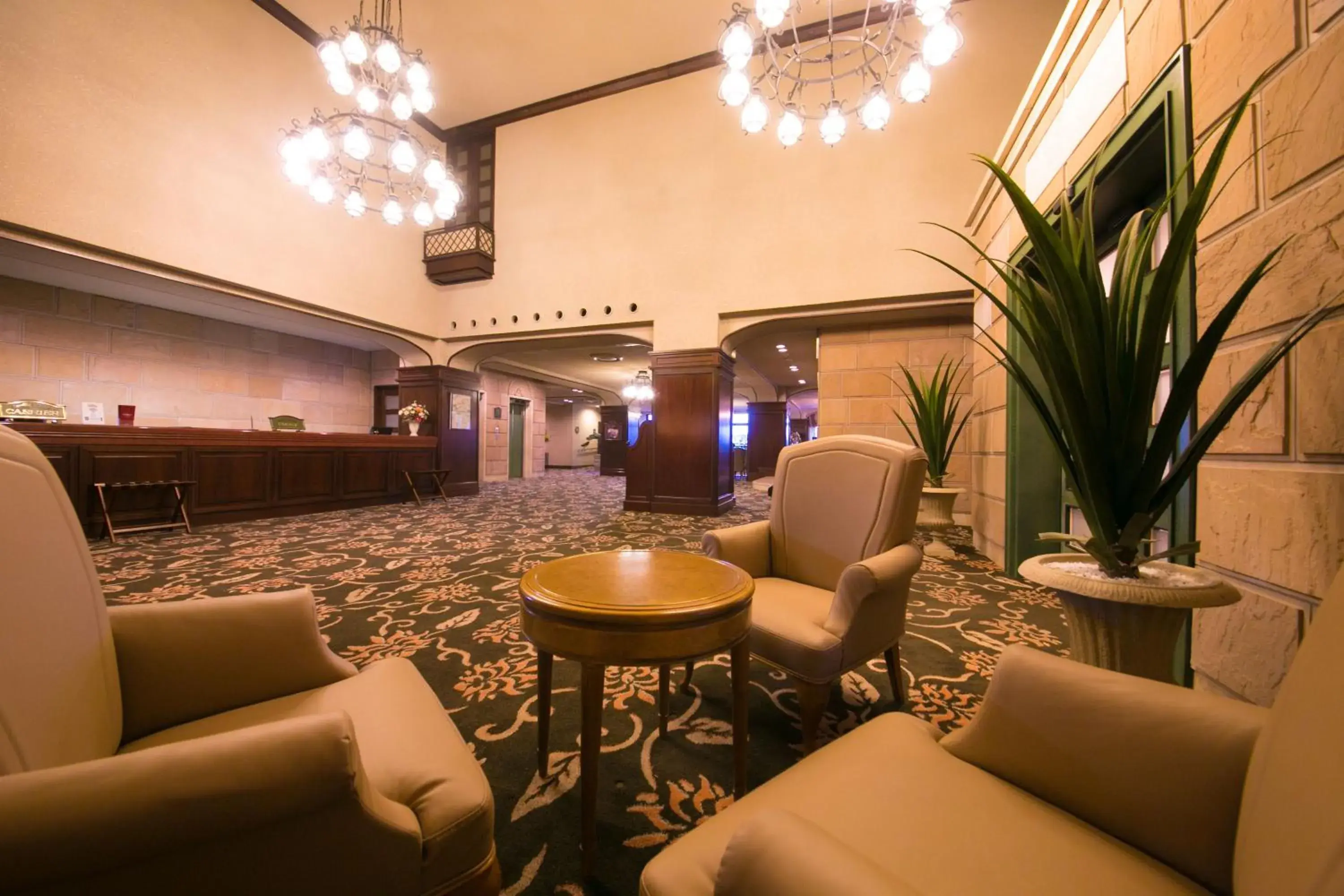 Lobby or reception in Resorpia Beppu Lobby or reception in Resorpia Beppu