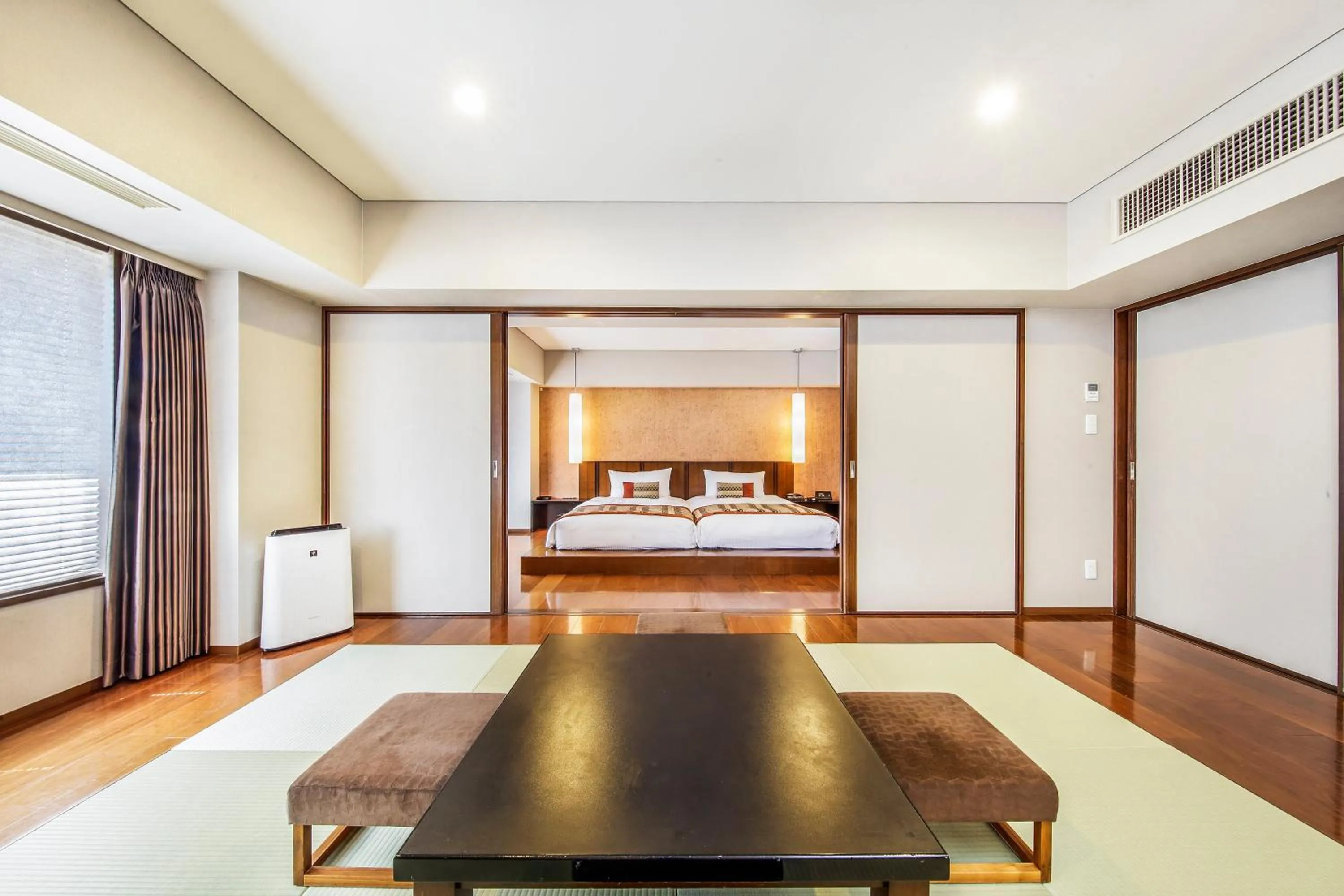 Photo of the whole room, Bed in Resorpia Beppu