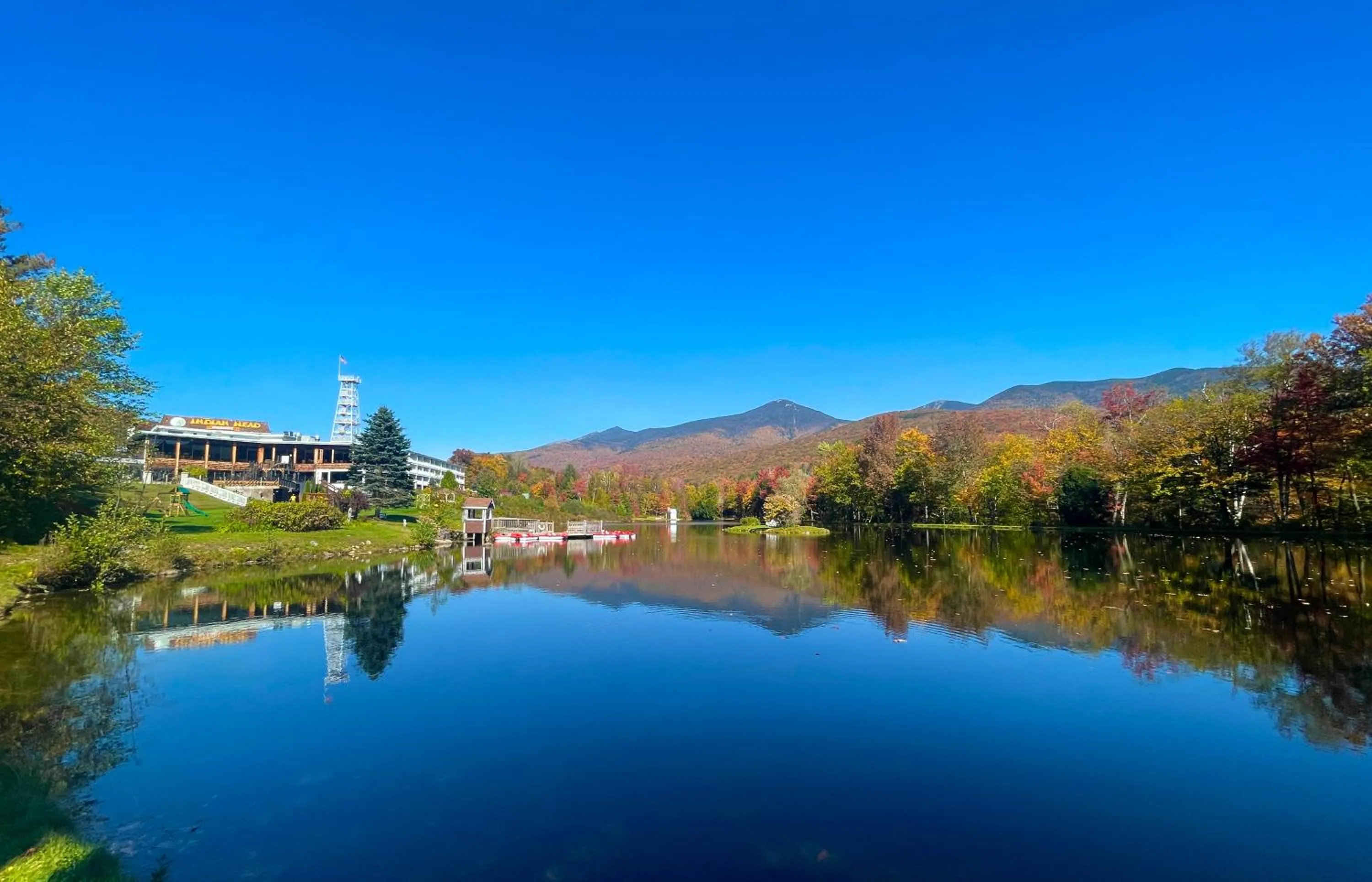 Lake view in Indian Head Resort