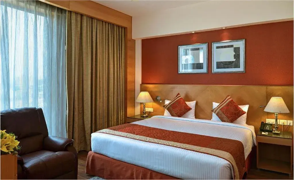 Bed in Savoy Suites Manesar Bed in Savoy Suites Manesar