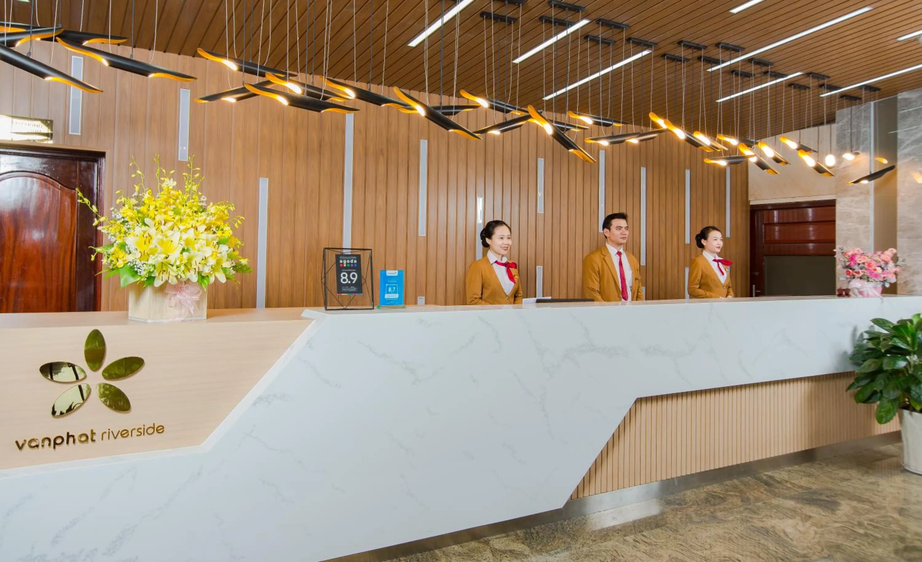 Lobby or reception in Van Phat Riverside Hotel