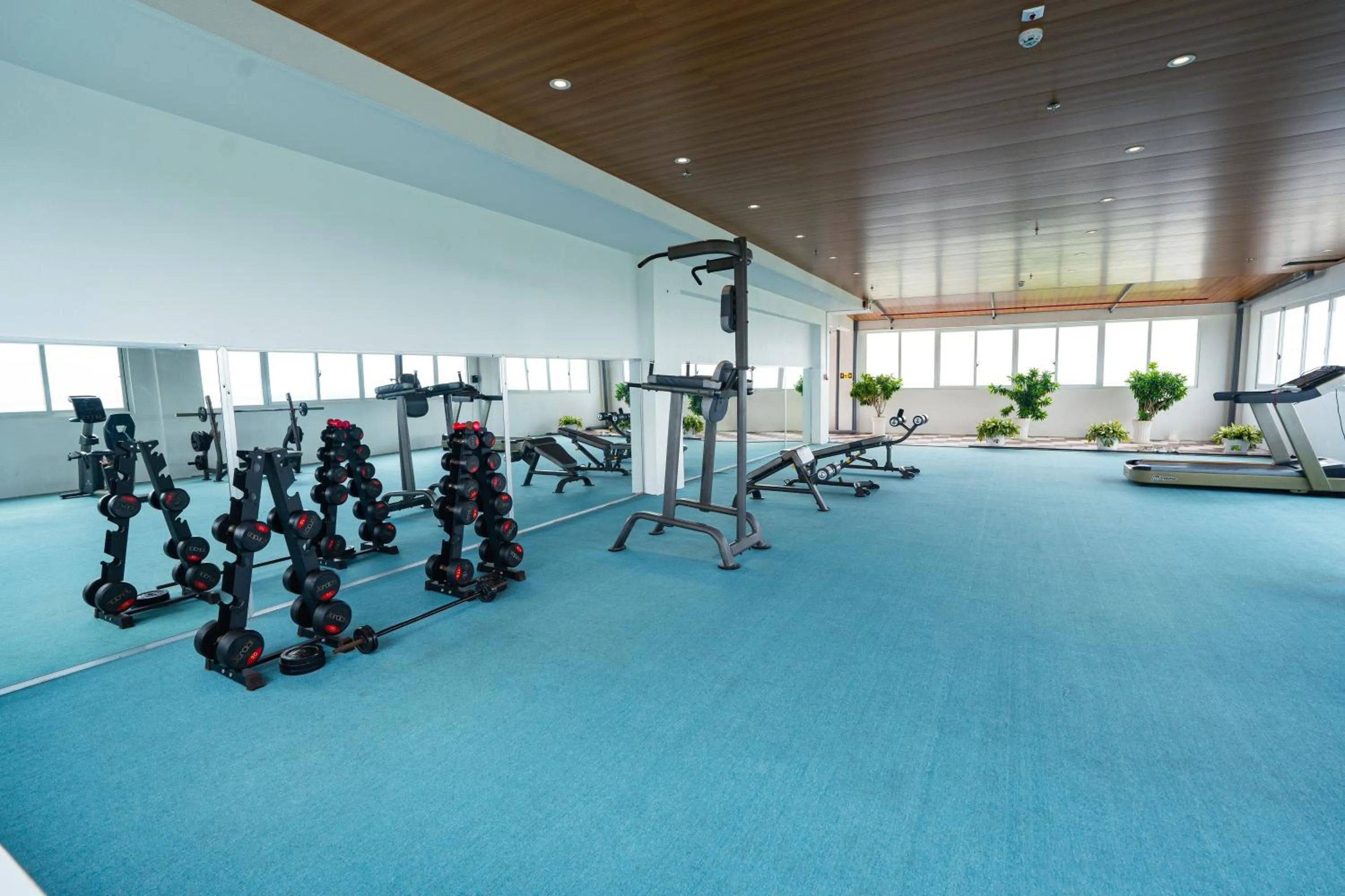 Fitness centre/facilities in Van Phat Riverside Hotel
