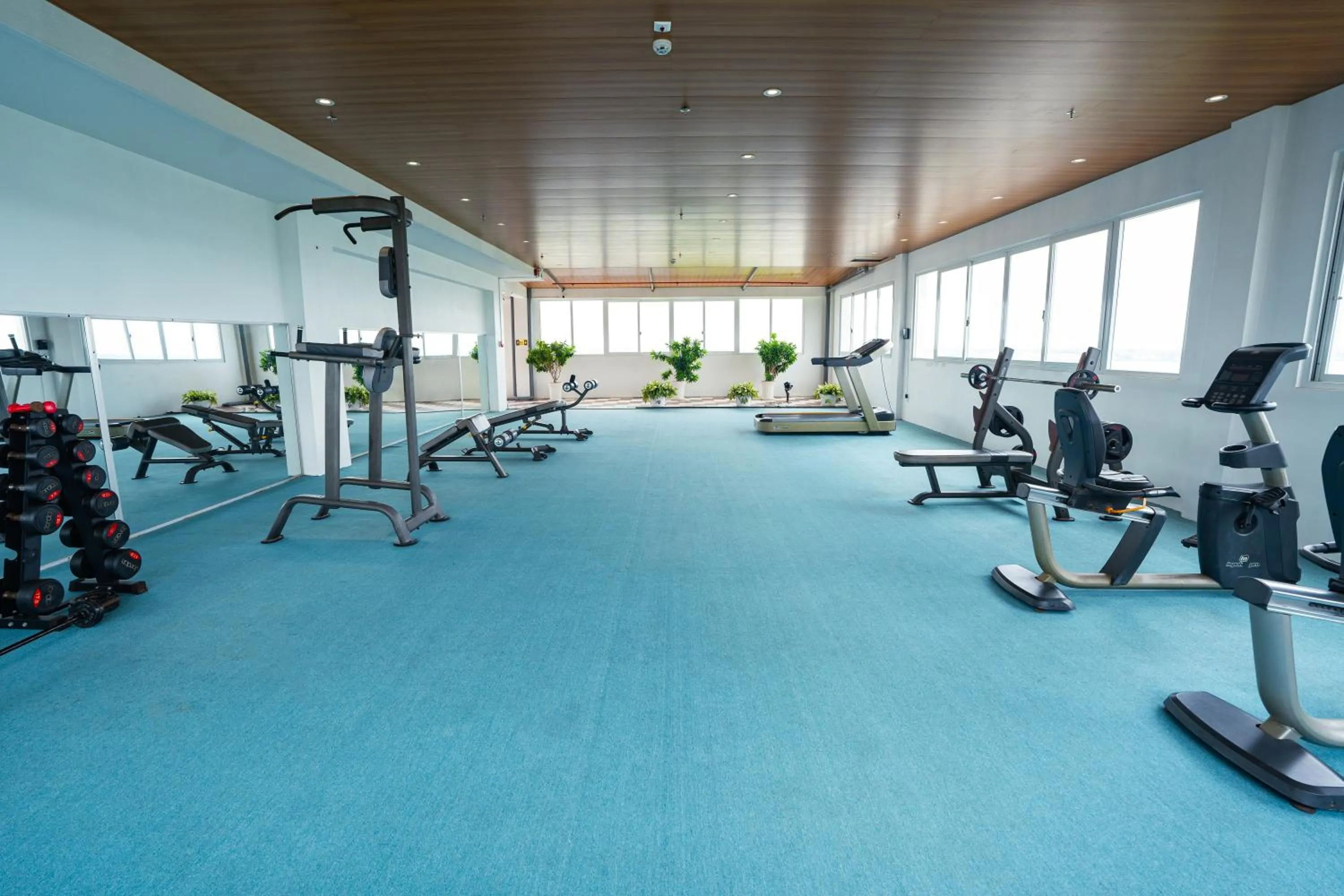 Fitness centre/facilities in Van Phat Riverside Hotel