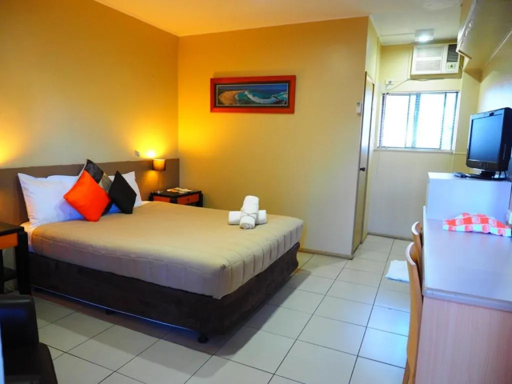 Bed in Bella Vista Motel