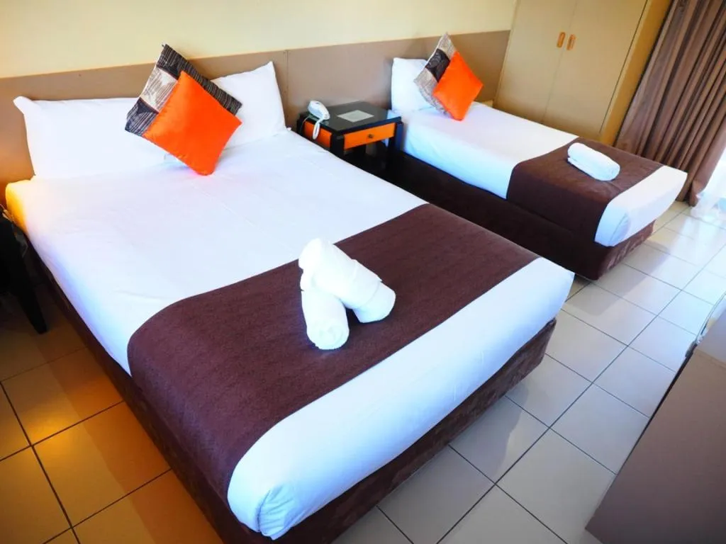 Bed in Bella Vista Motel