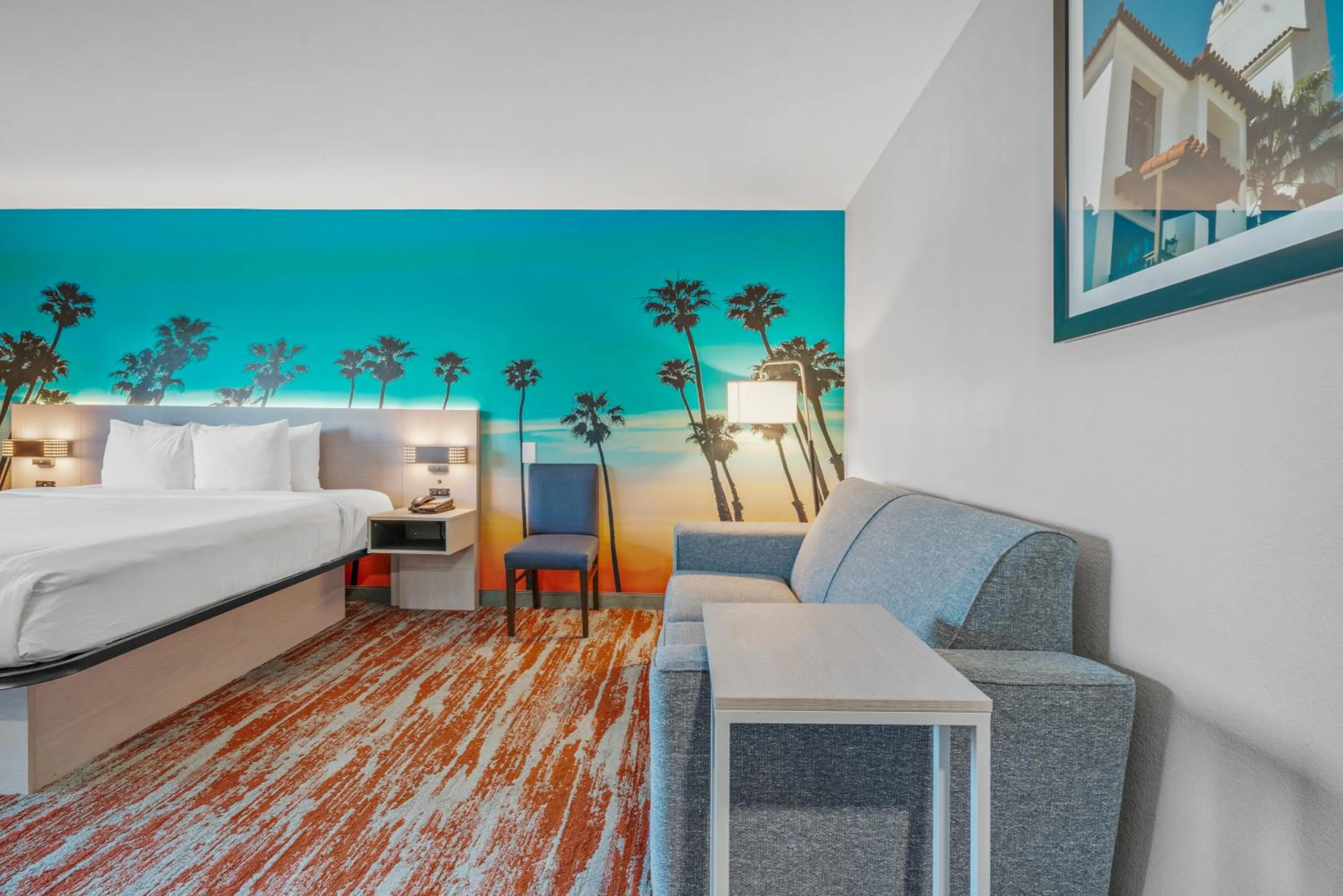 Bedroom, Bed in Avania Inn of Santa Barbara