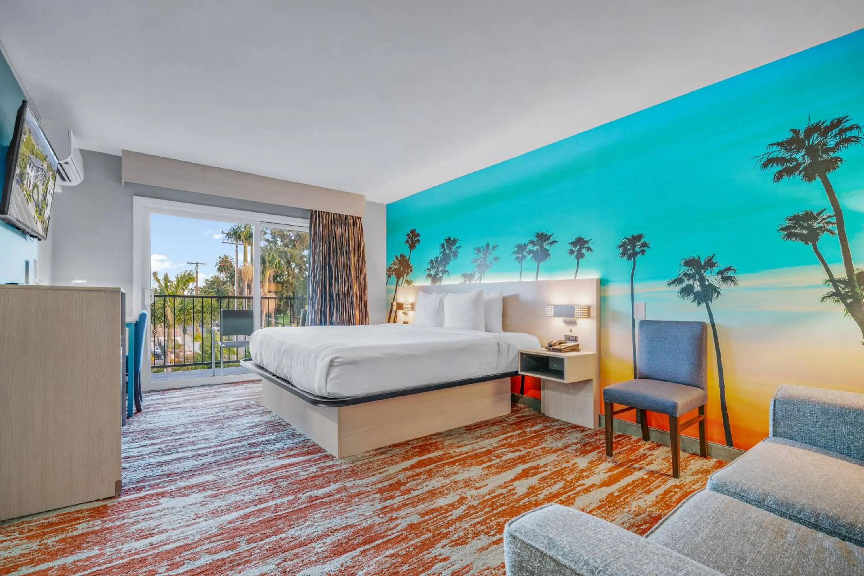 Bedroom, Bed in Avania Inn of Santa Barbara