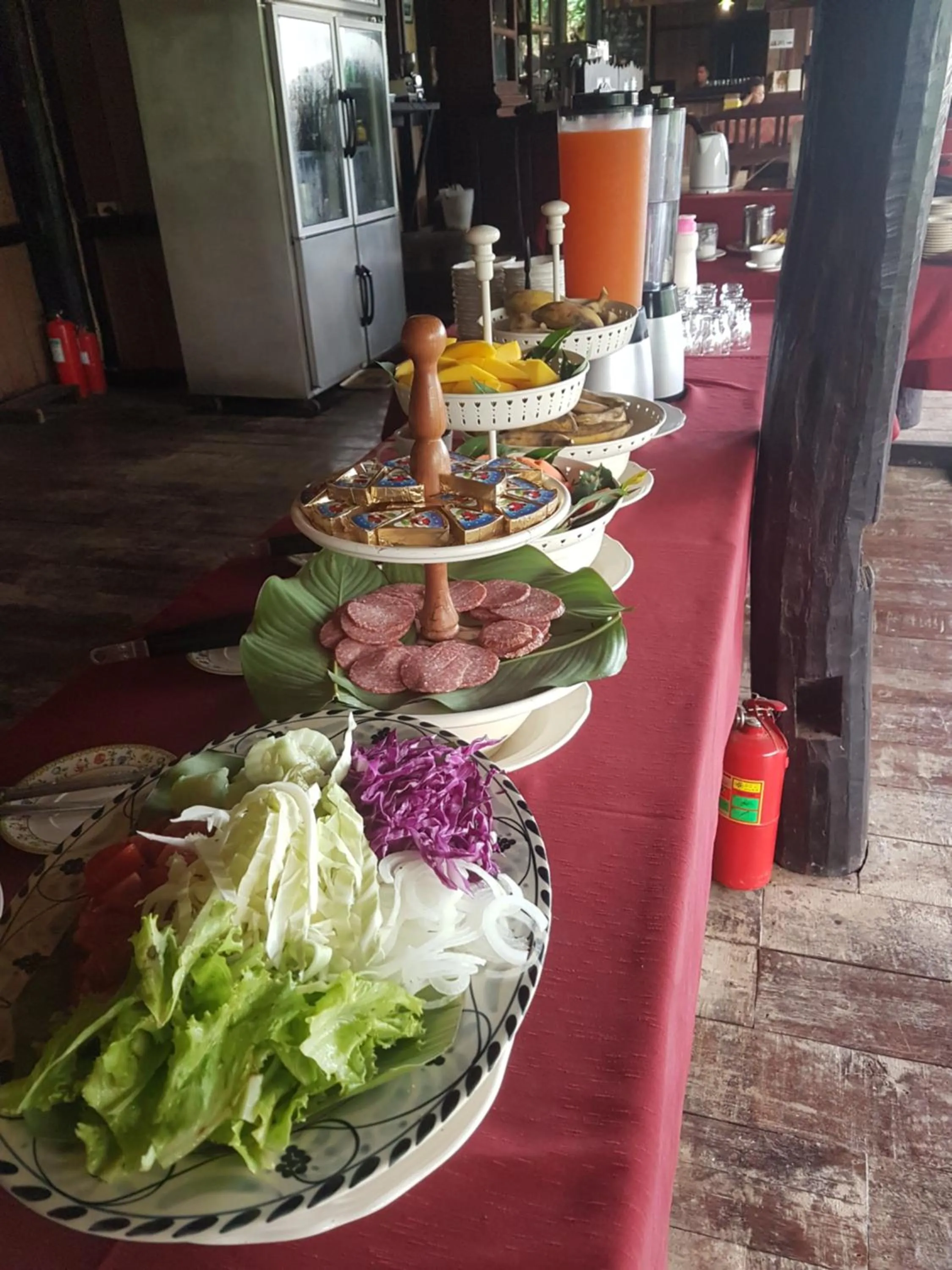 Breakfast in Nong Kiau Riverside