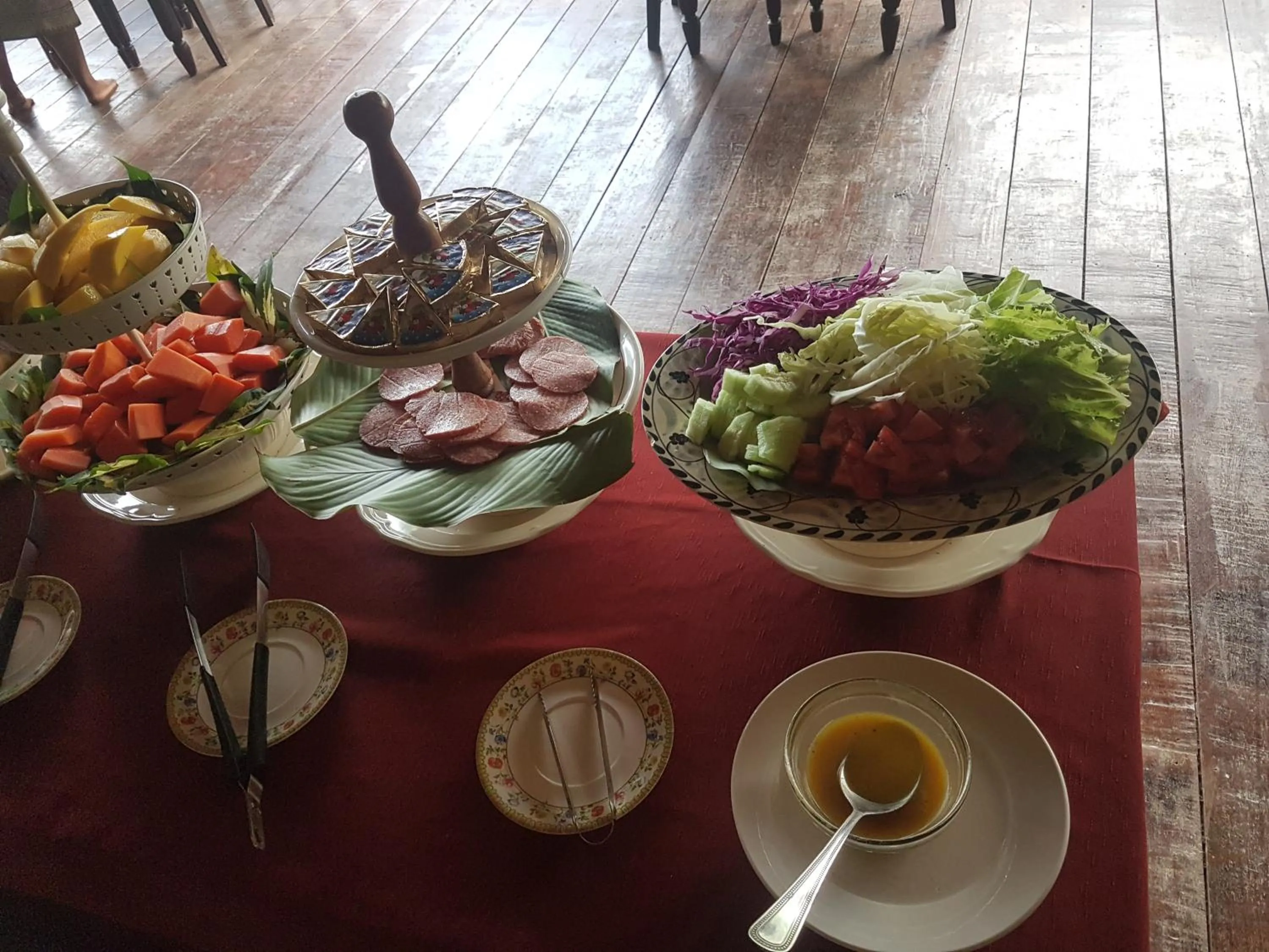 Breakfast in Nong Kiau Riverside