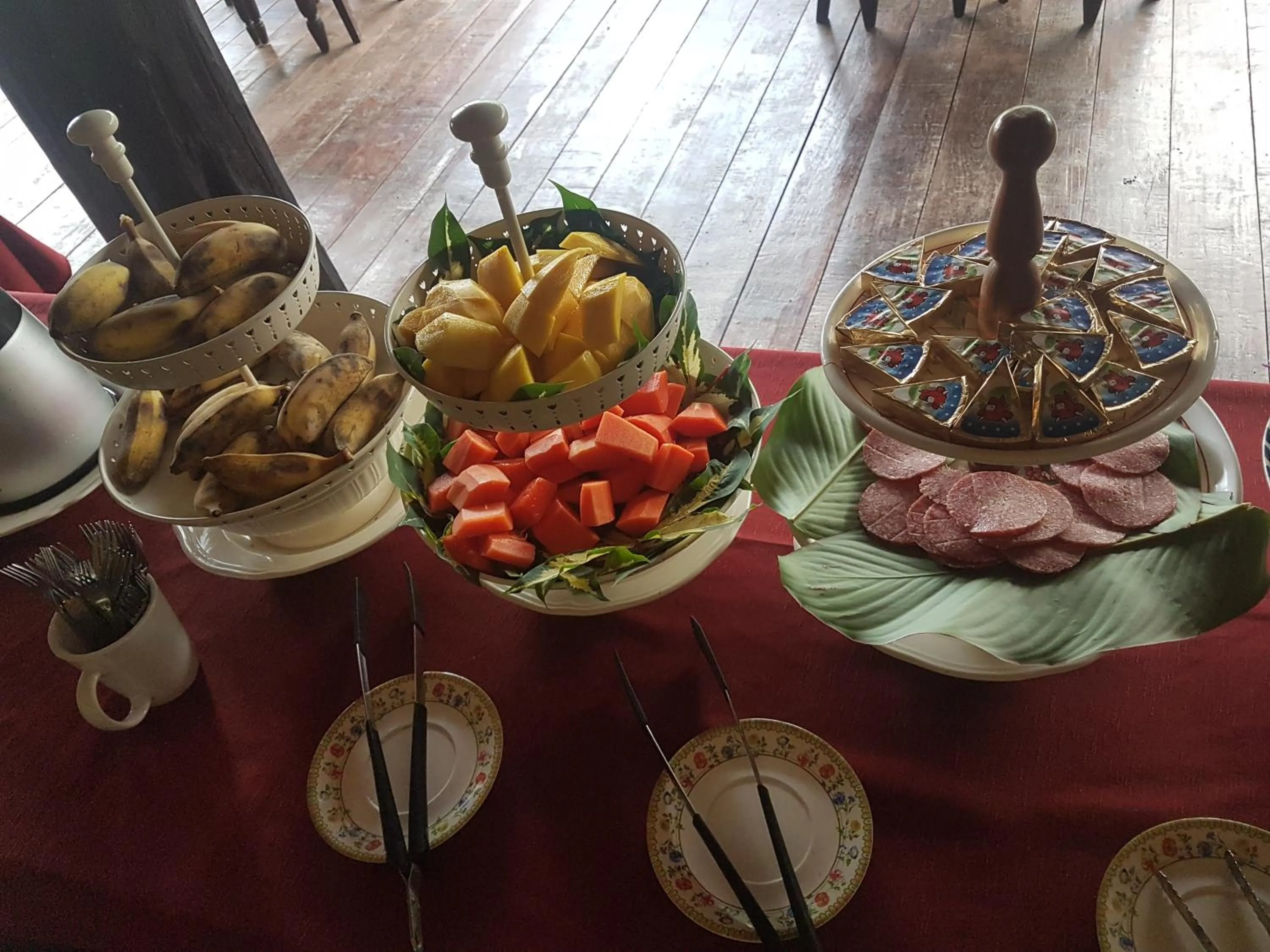 Breakfast in Nong Kiau Riverside