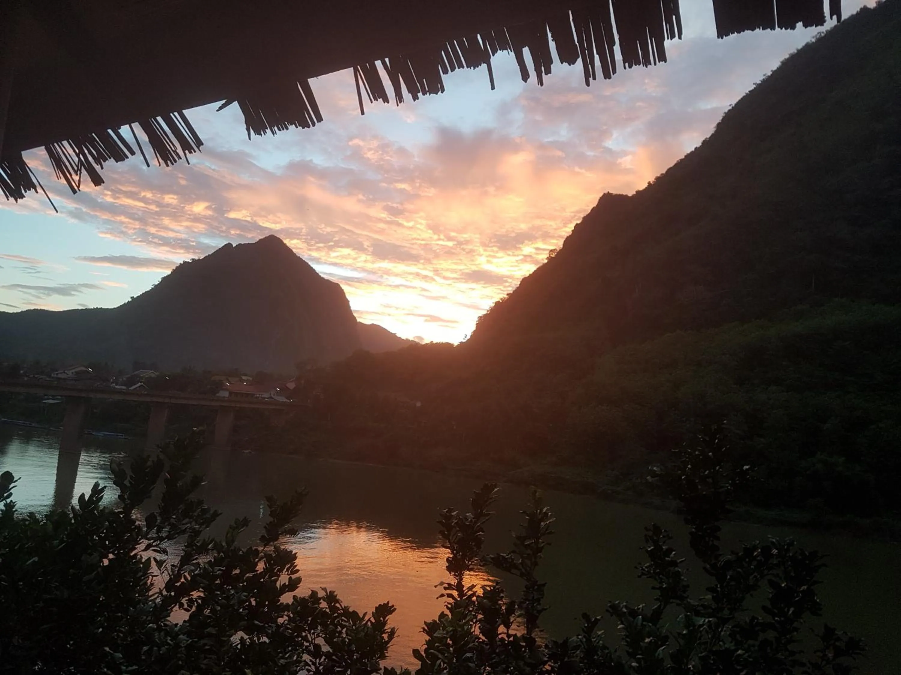 Sunset in Nong Kiau Riverside