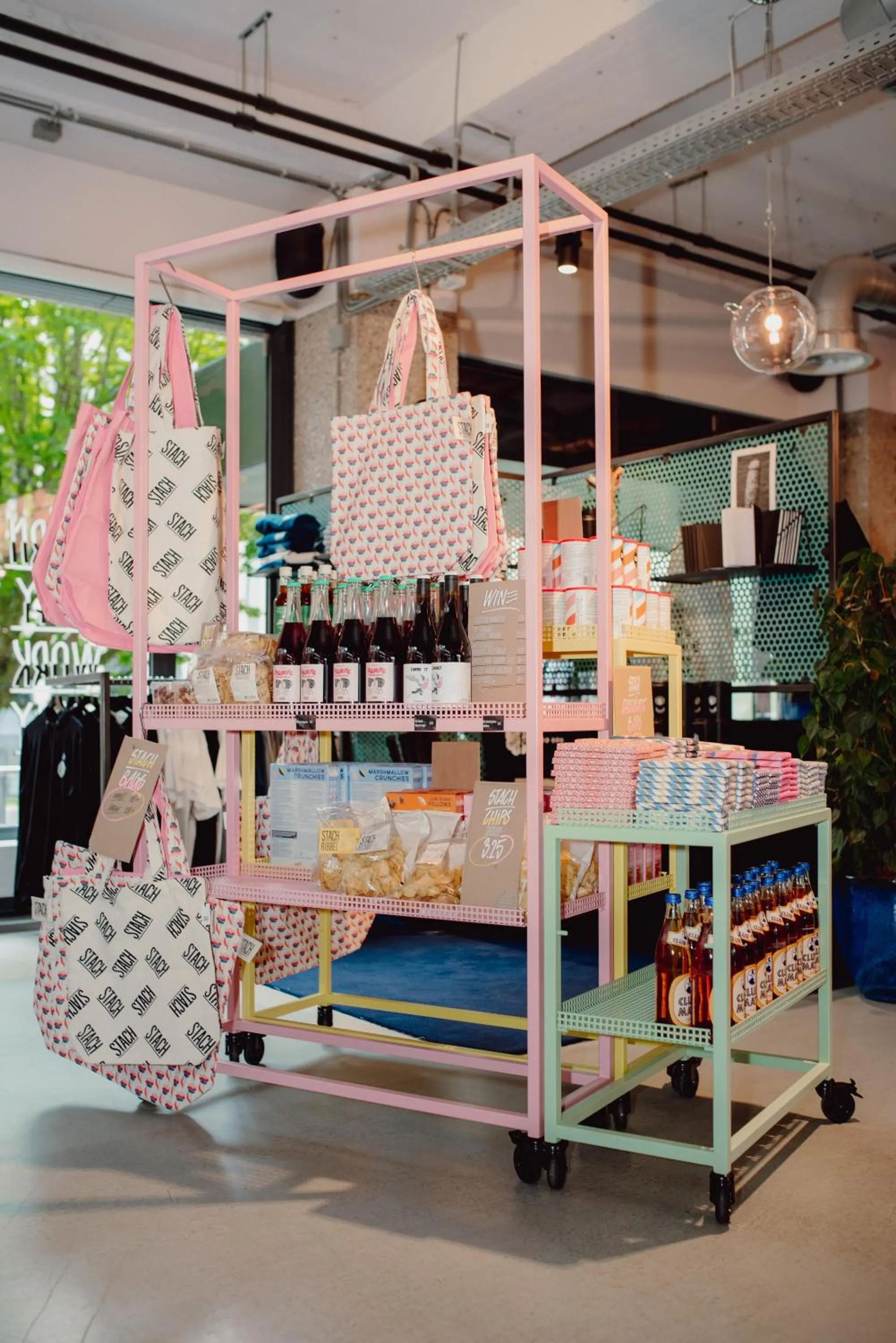 On-site shops in The Social Hub Amsterdam West