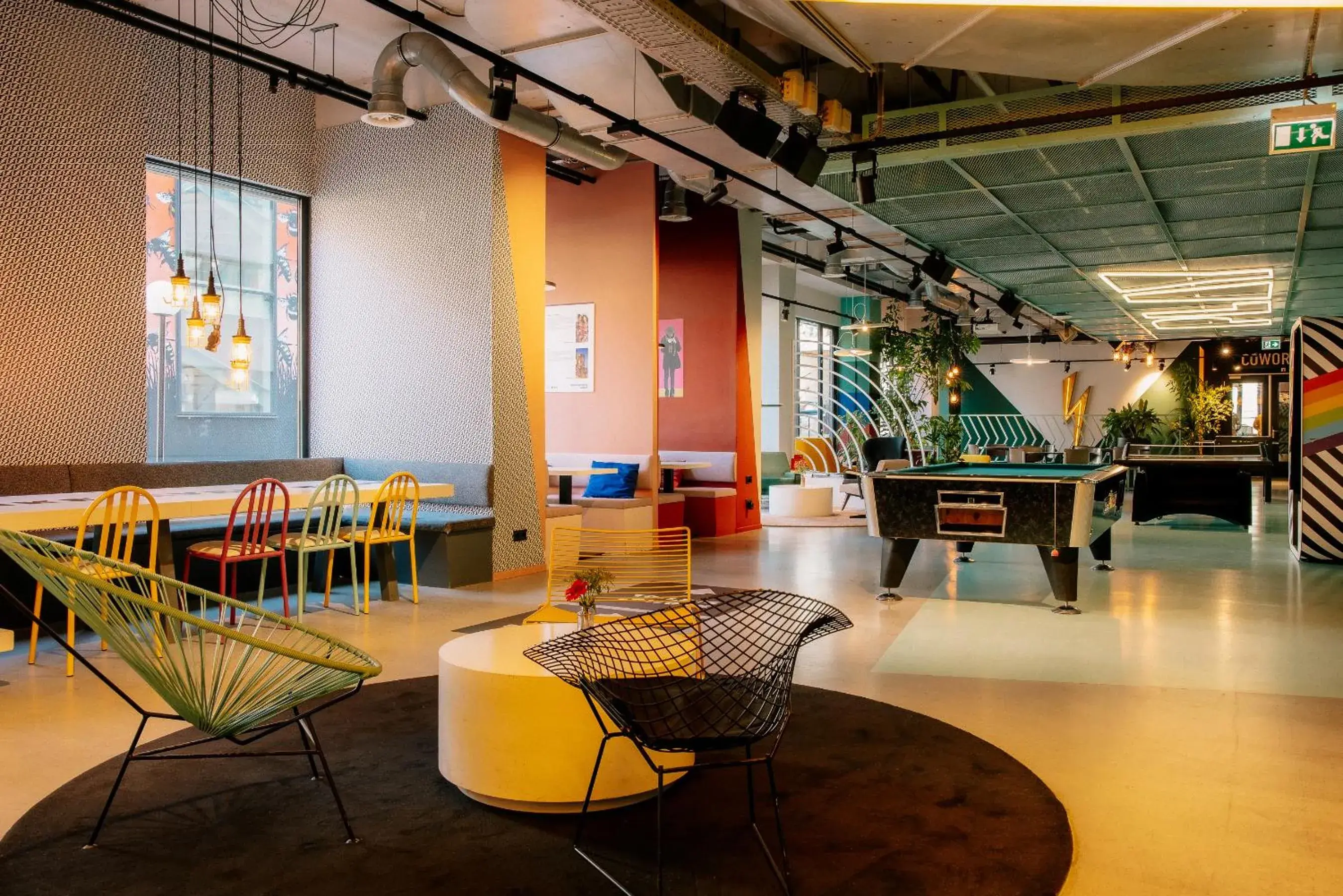 Lobby or reception in The Social Hub Amsterdam West Lobby or reception in The Social Hub Amsterdam West