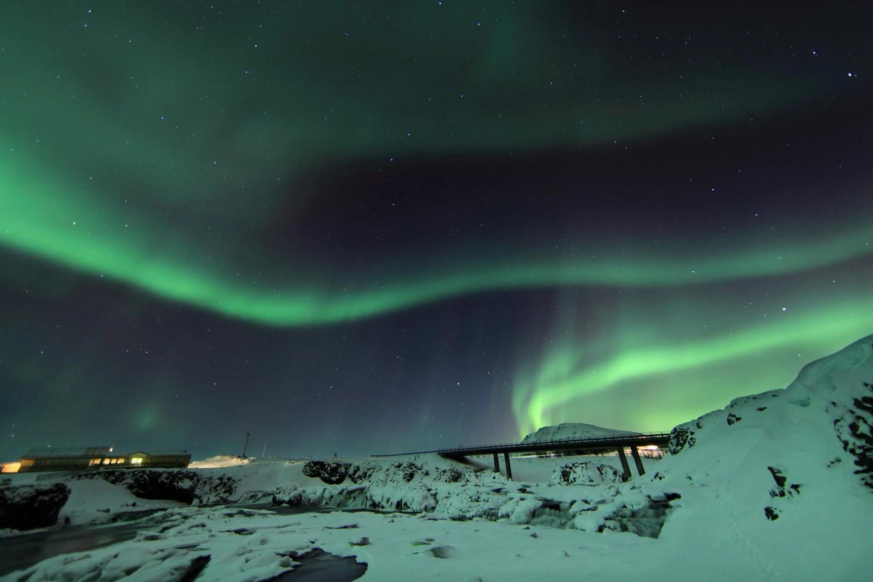 Area and facilities in Fossatún Sunset Cottage