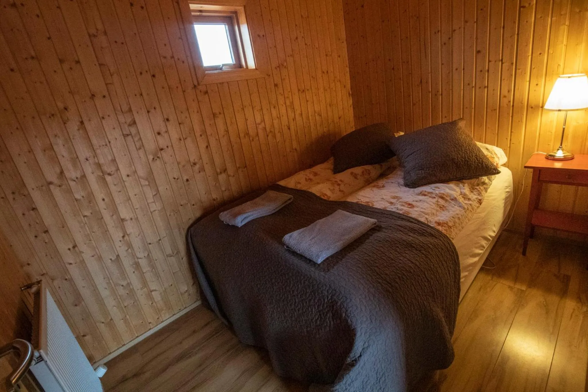 Bedroom, Bed in Fossatún Sunset Cottage