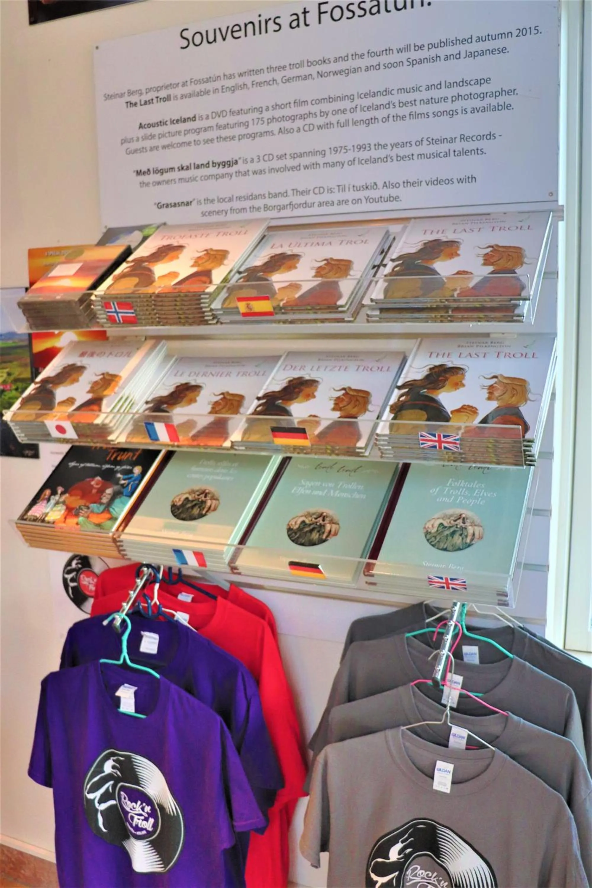 Lobby or reception in Fossatún Sunset Cottage