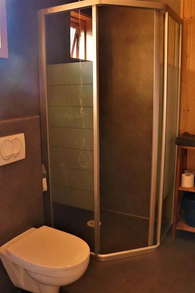 Bathroom in Fossatún Sunset Cottage