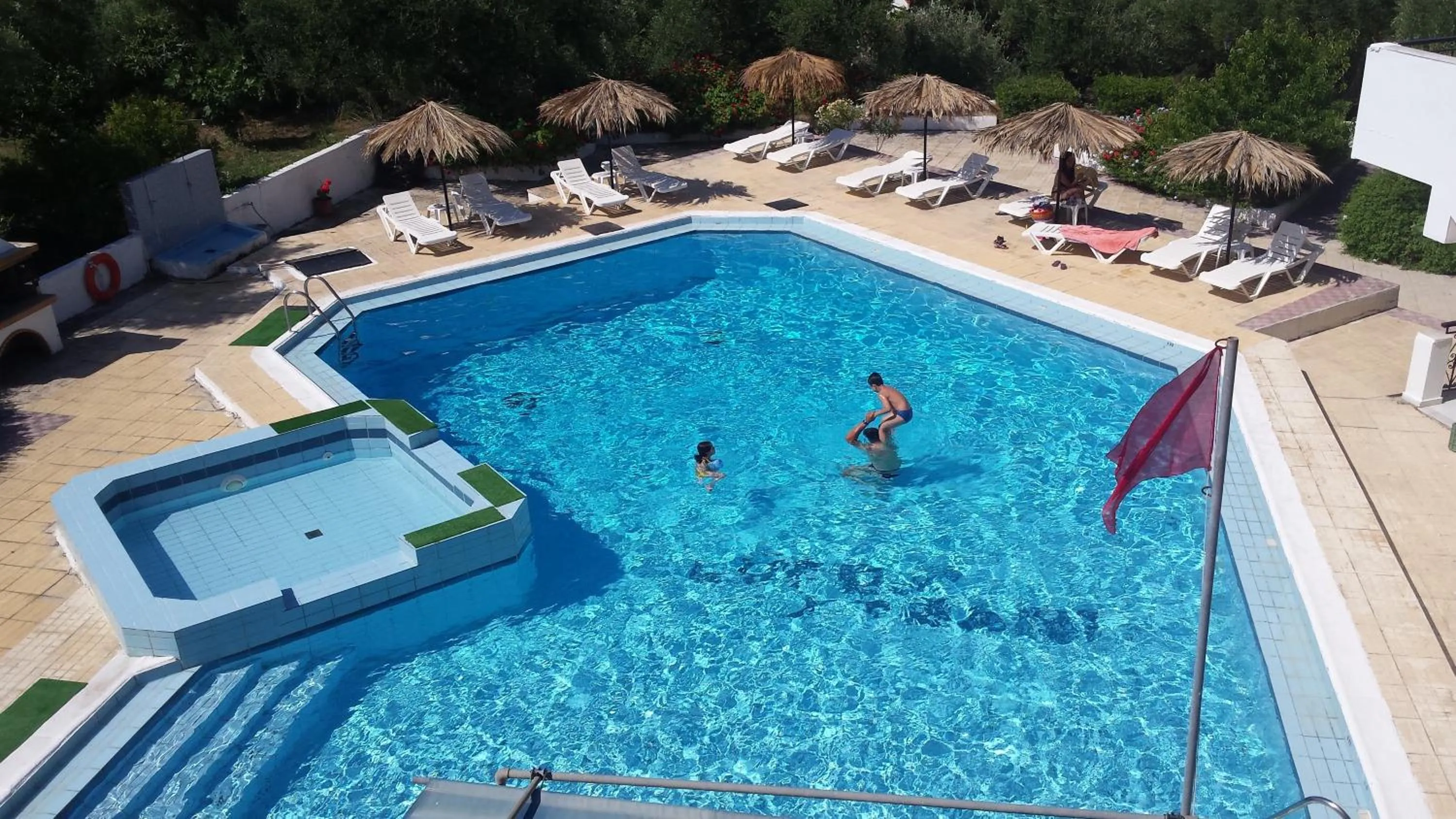 Bird's eye view in Lofos Strani