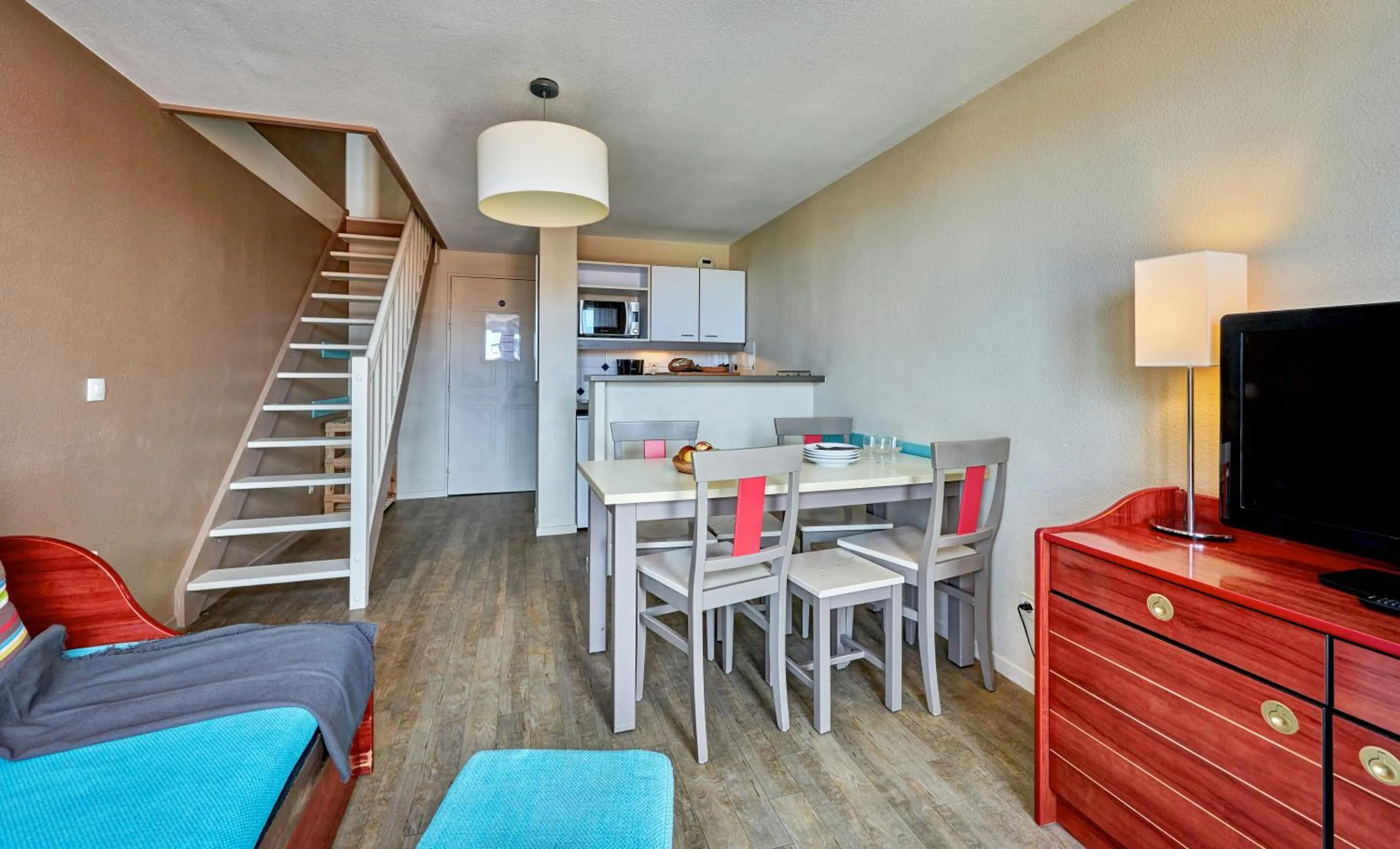 Communal lounge/ TV room in Residence Pierre & Vacances Port Guillaume