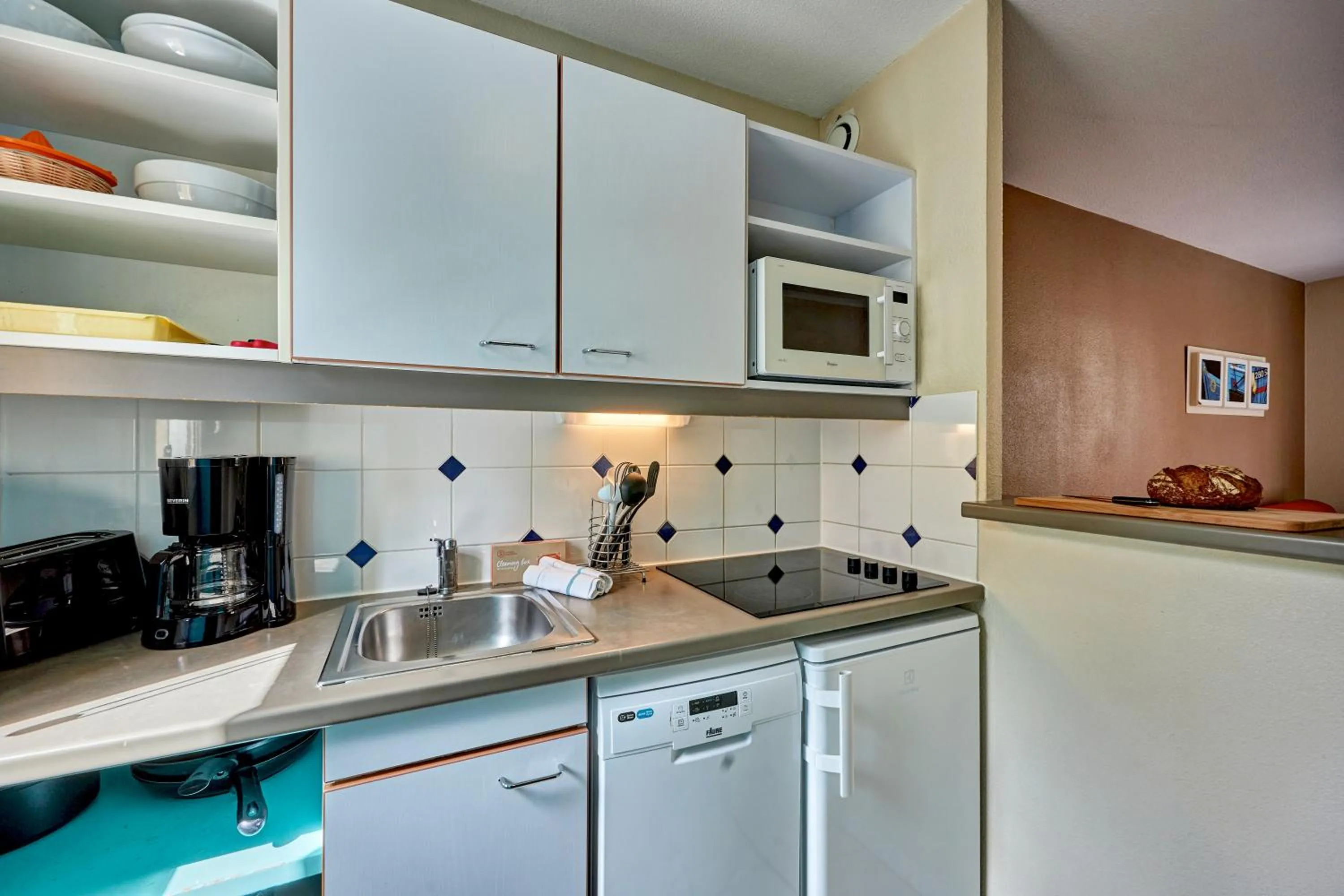 Kitchen or kitchenette in Residence Pierre & Vacances Port Guillaume